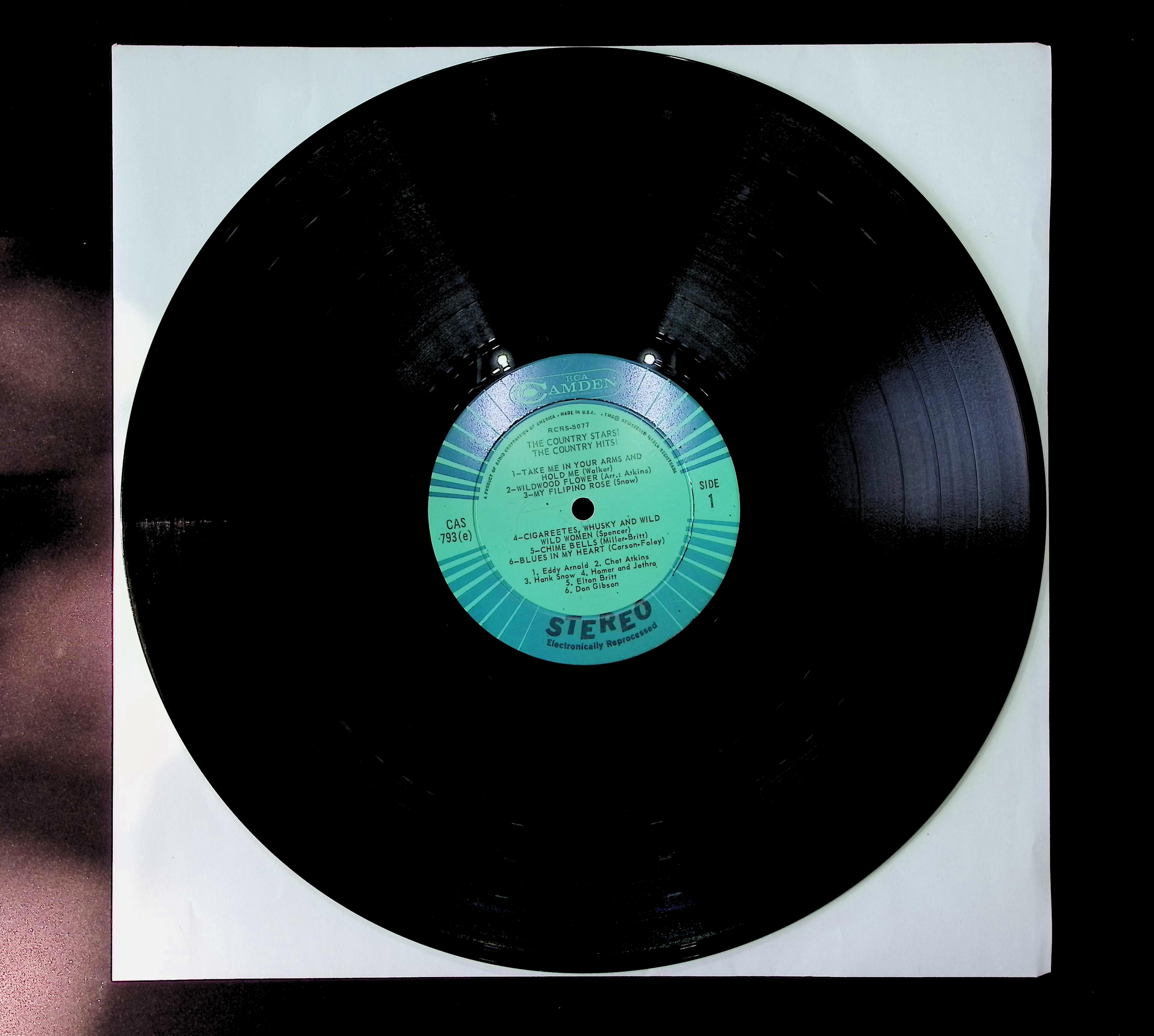 Various Artist-The Country Stars! The Country Hits! CAS 793 (e) Folk, World, & Country  — image 5