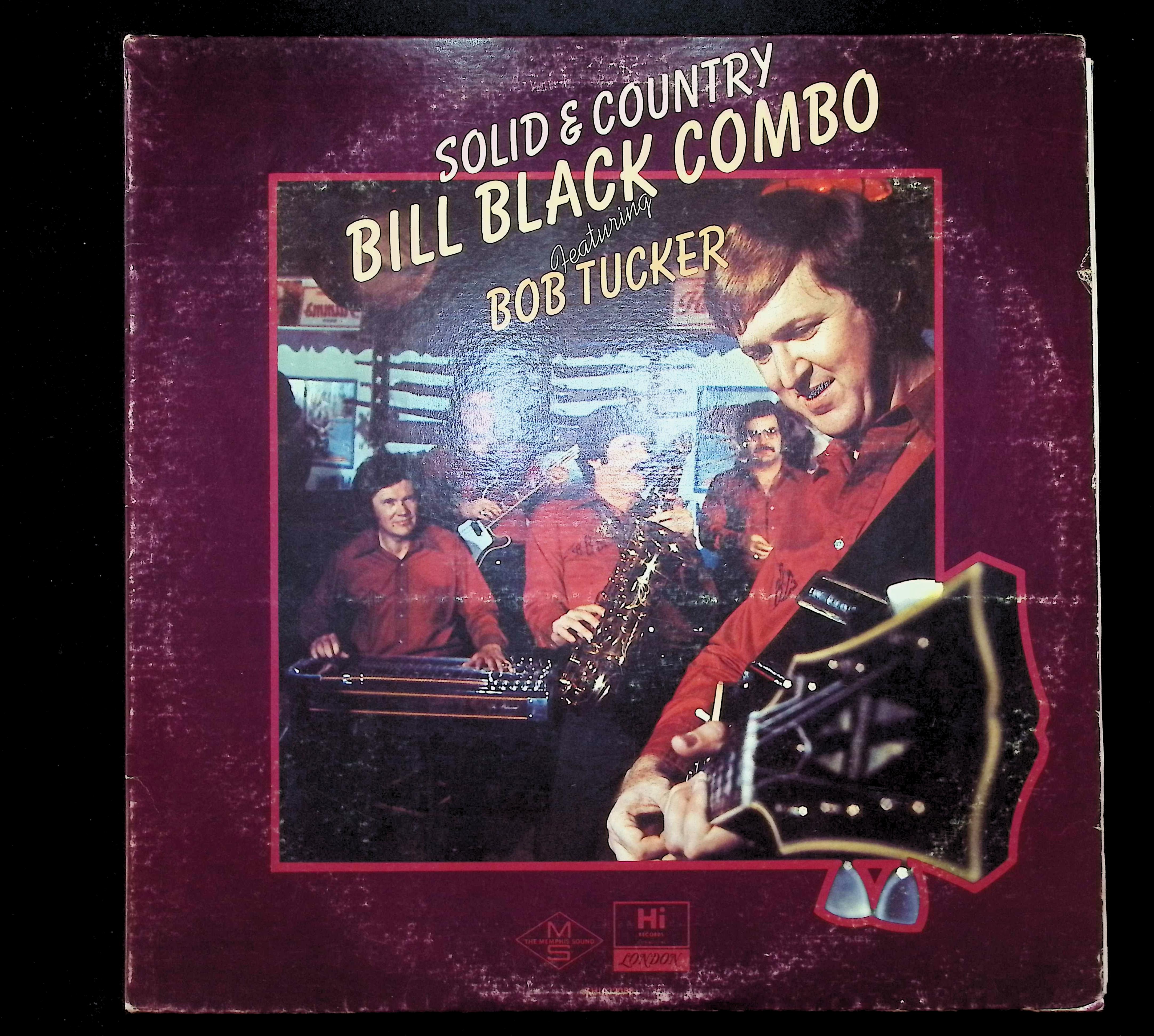 Bill Black's Combo Solid & Country 1974 LP SHL 32088 Rock