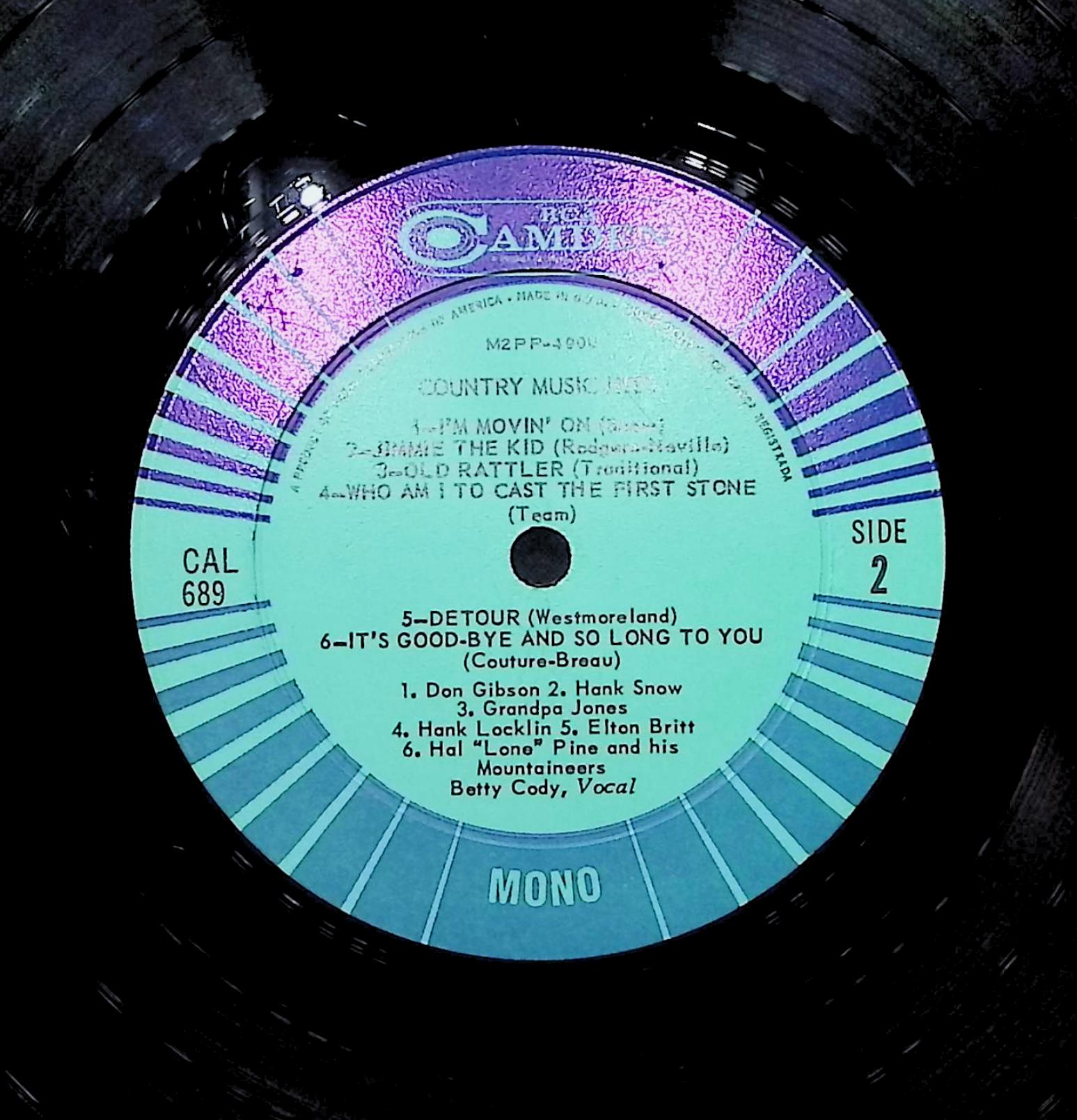 Various Artists Country Music Hits By Country Music's Stars 1962 LP Folk, World, & Country — image 4