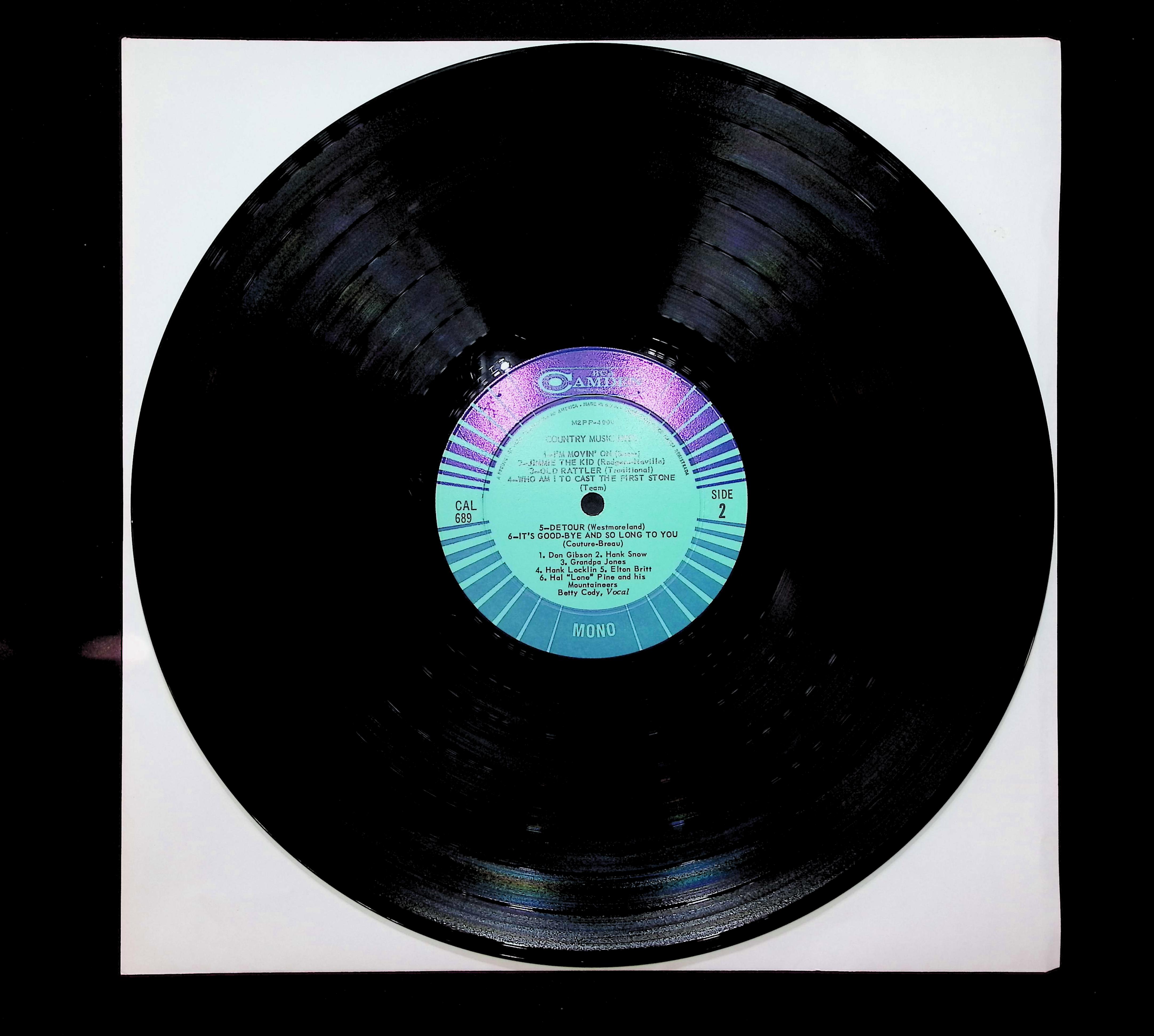 Various Artists Country Music Hits By Country Music's Stars 1962 LP Folk, World, & Country — image 5