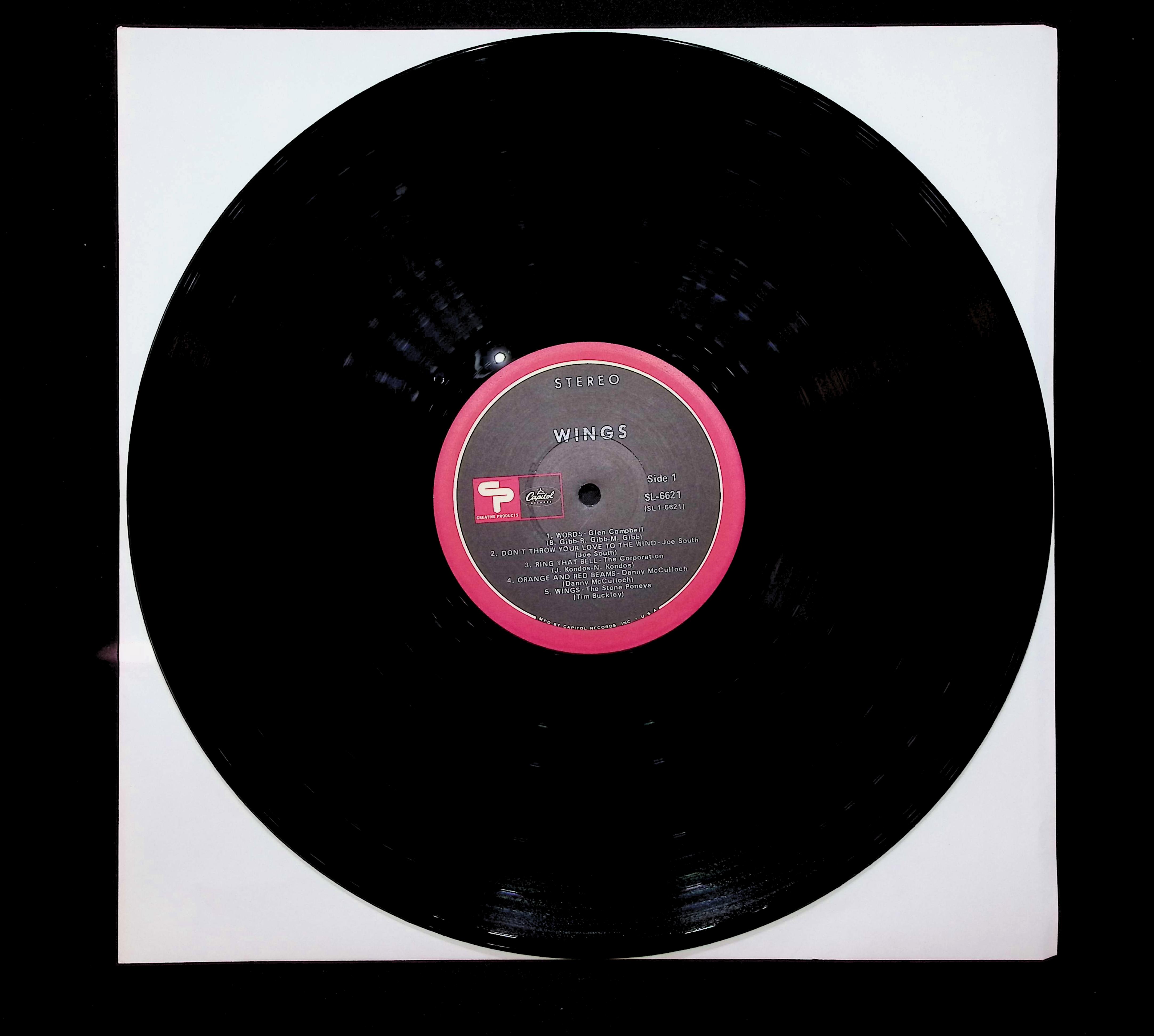 Various Artists Wings 1969 LP SL-6621 Rock  — image 3