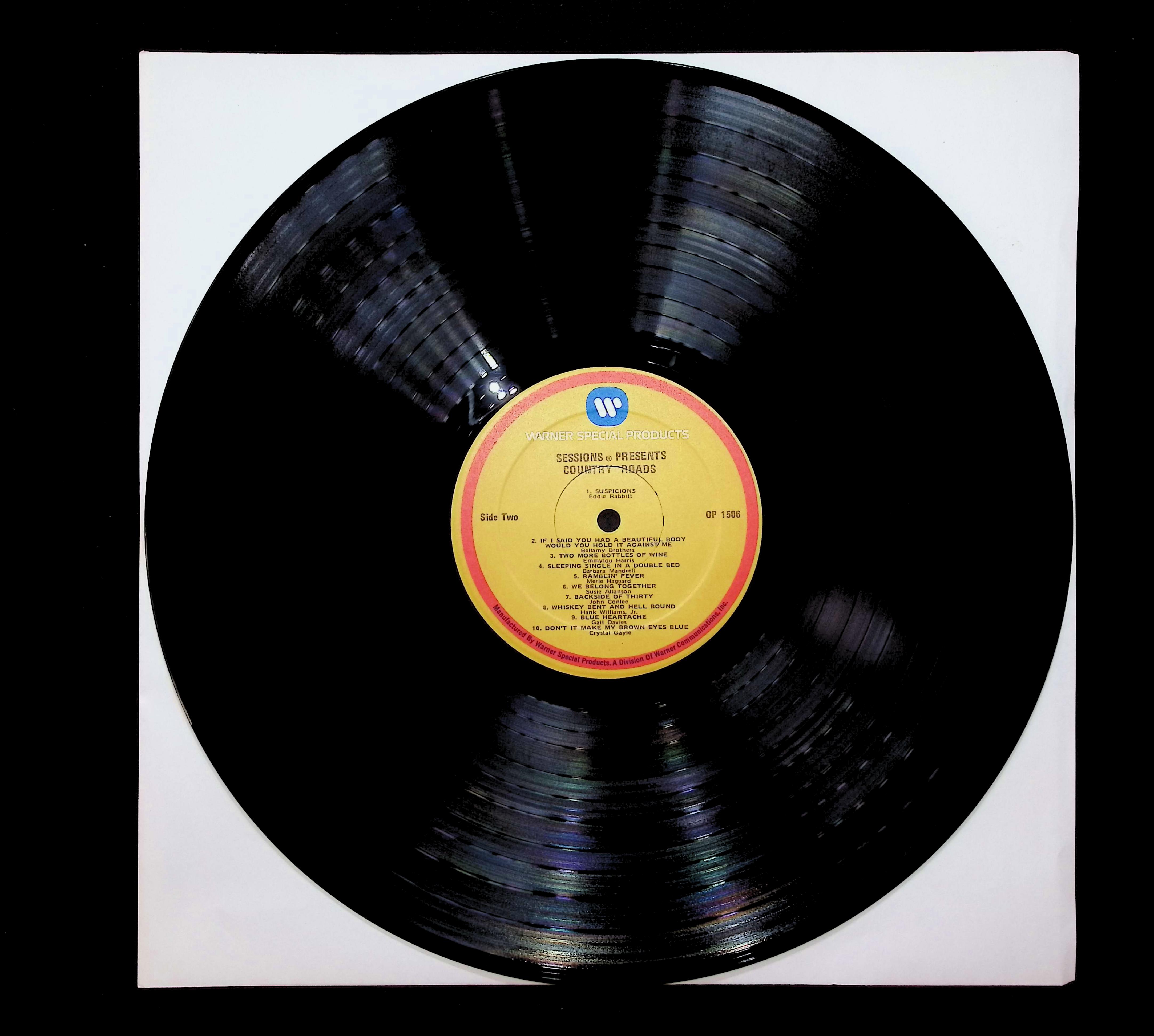 Various Artists Country Roads 1980 LP OP 1506 Folk, World, & Country — image 3