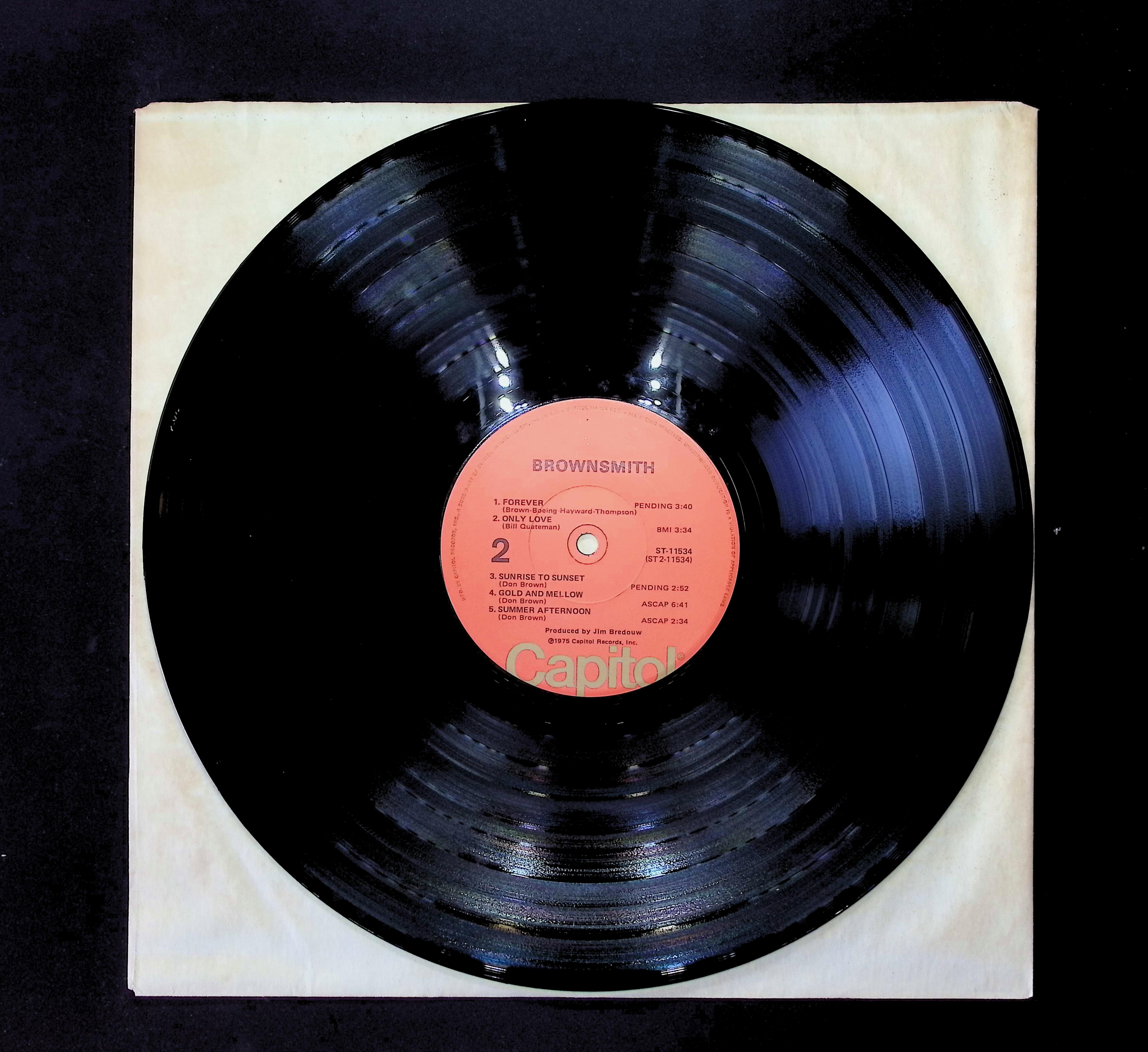 Brownsmith Brownsmith 12" LP 1975 ST-11534 Rock — image 5