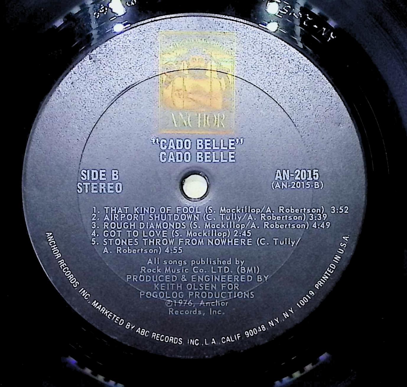 Cado Belle 1976 LP AN 2015 Rock Funk / Soul, Pop — image 2