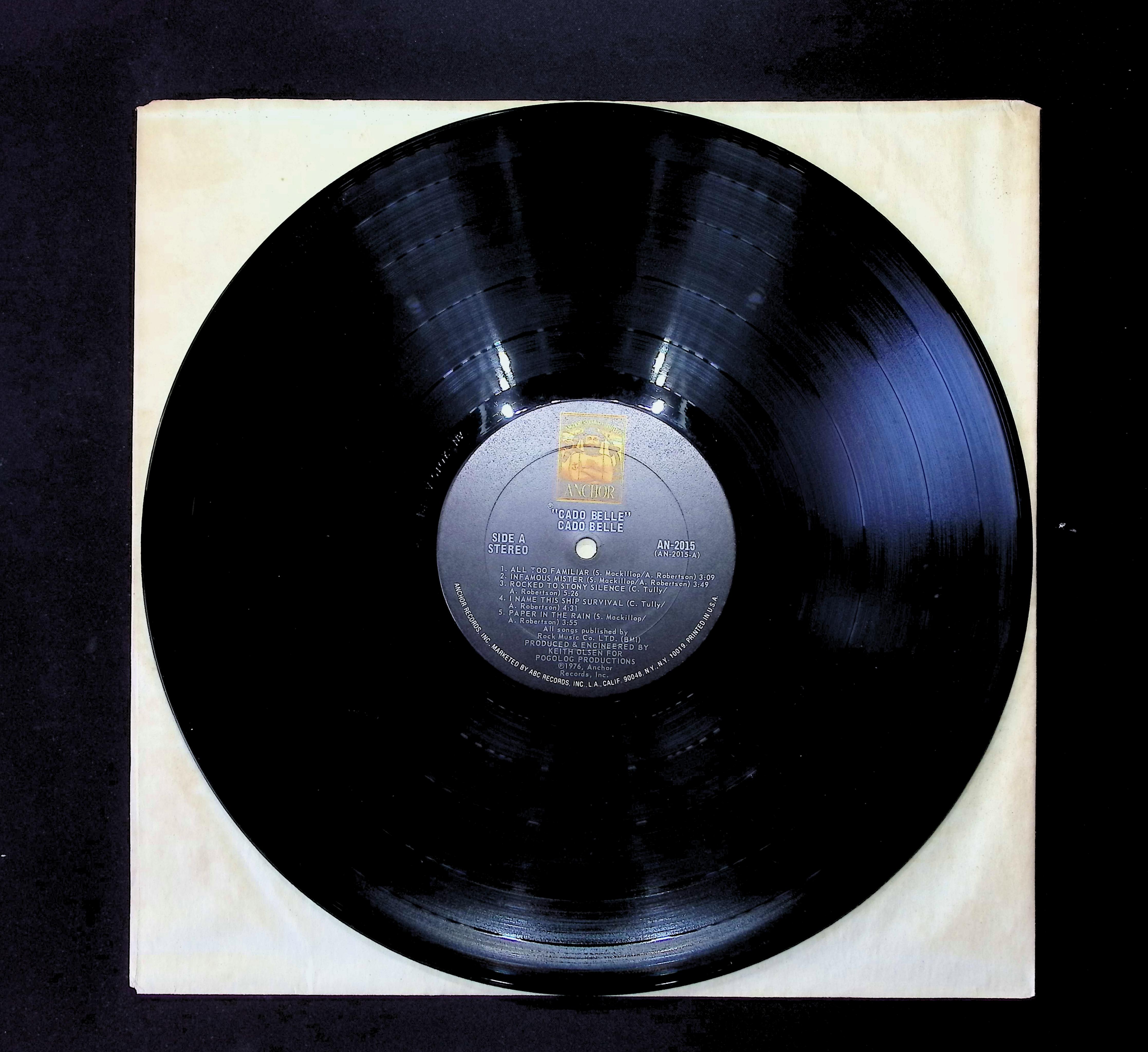 Cado Belle 1976 LP AN 2015 Rock Funk / Soul, Pop — image 5