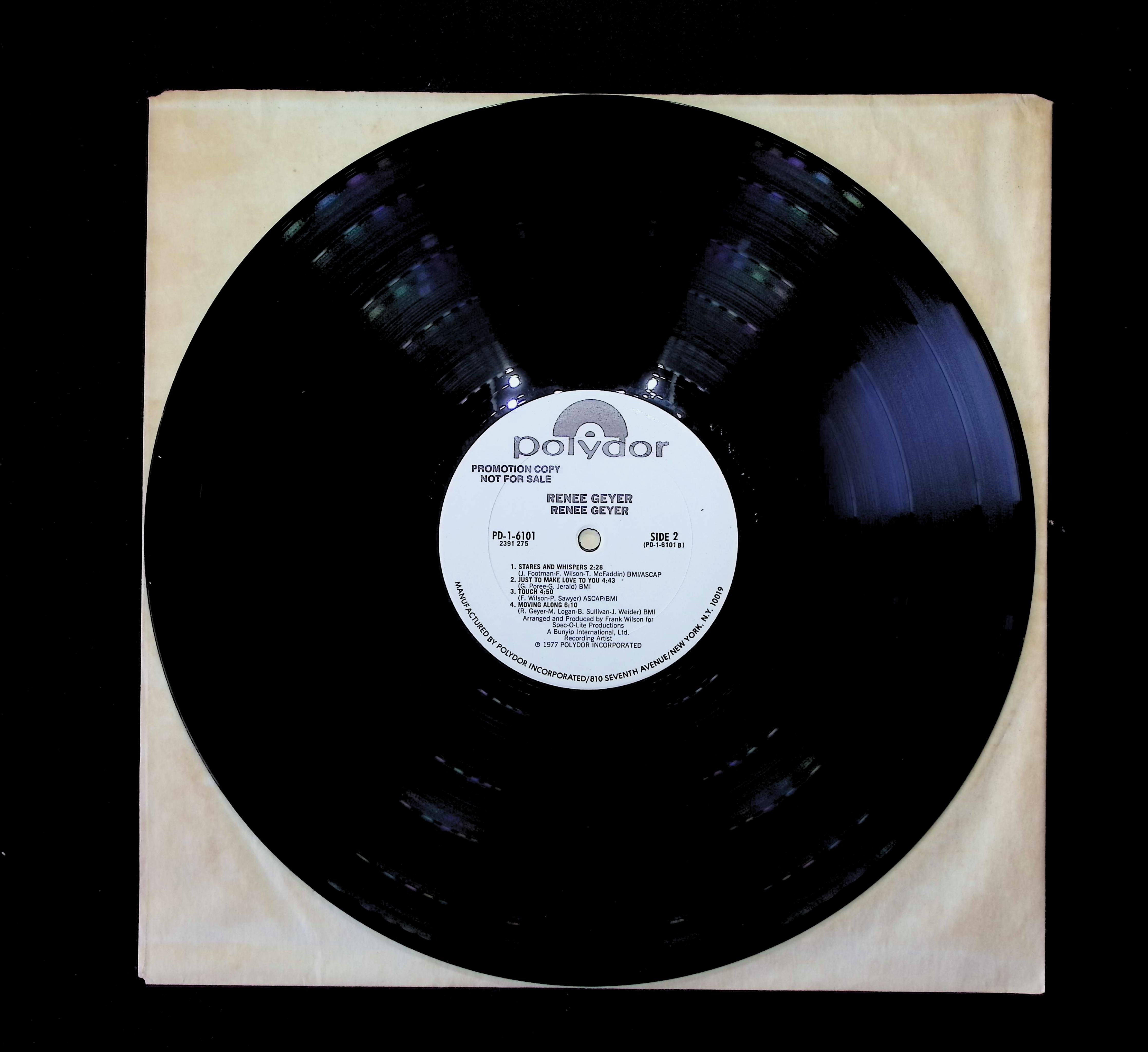 Renee Geyer Renee Geyer 12" LP 1977 PD-1-6101 Funk / Soul — image 3