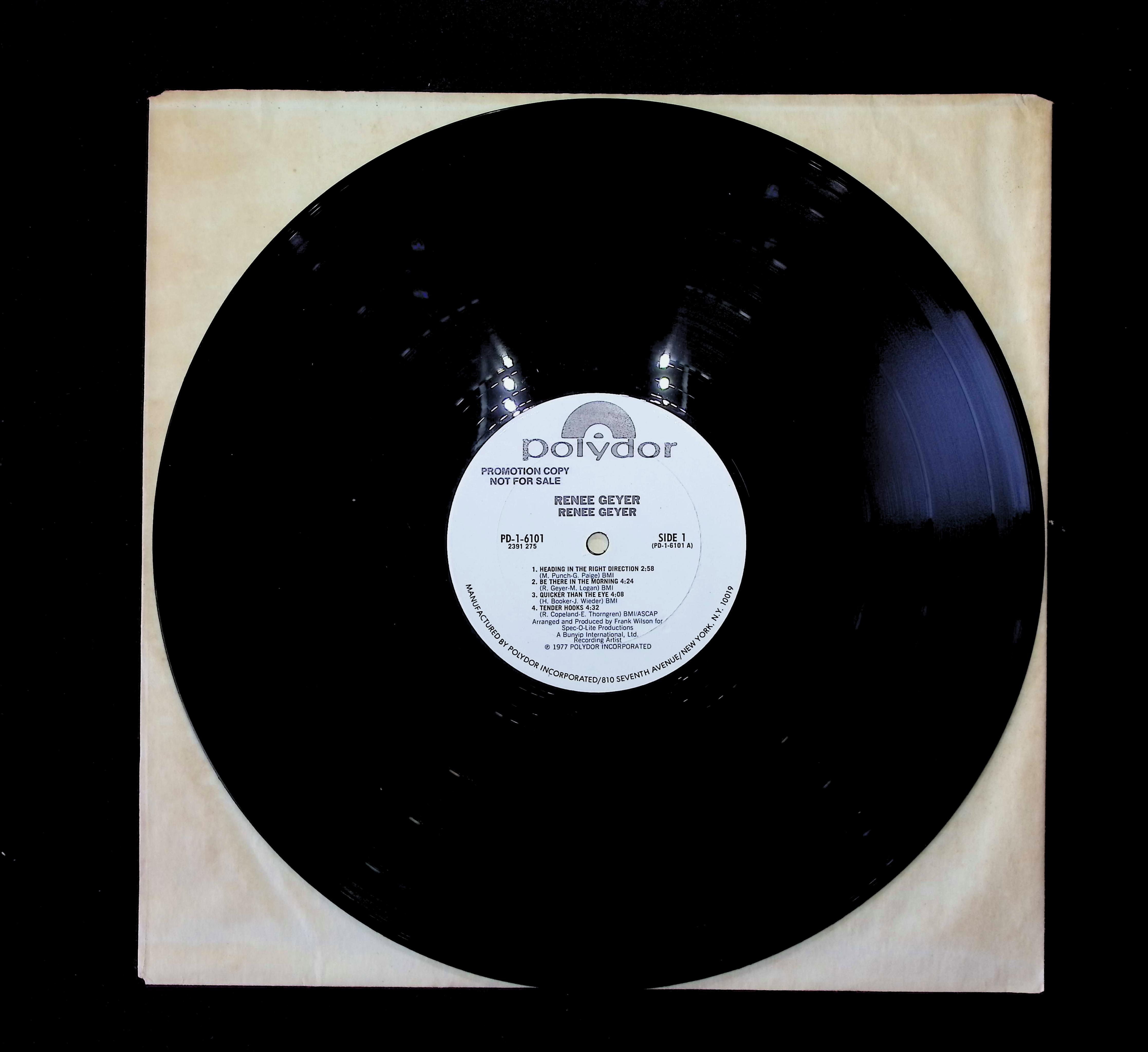 Renee Geyer Renee Geyer 12" LP 1977 PD-1-6101 Funk / Soul — image 5