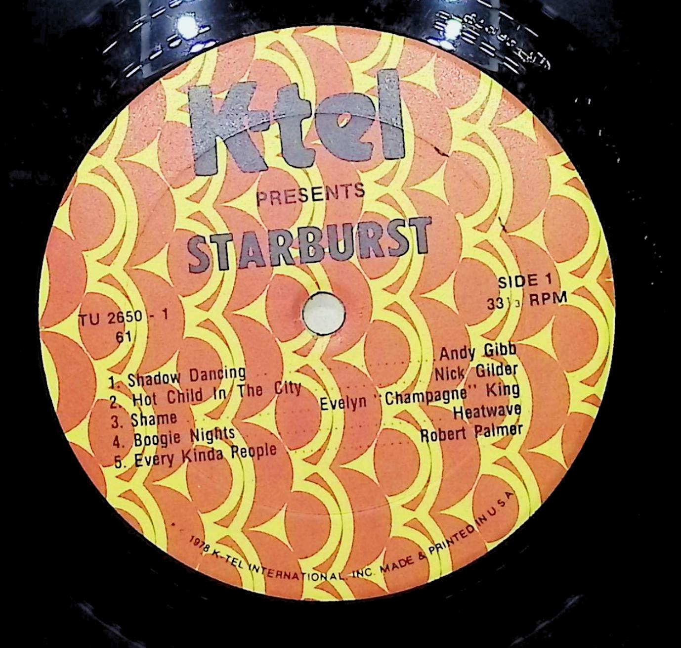 Various Starburst Volume 1 12" LP 1979 TU 2650-1 Rock — image 4