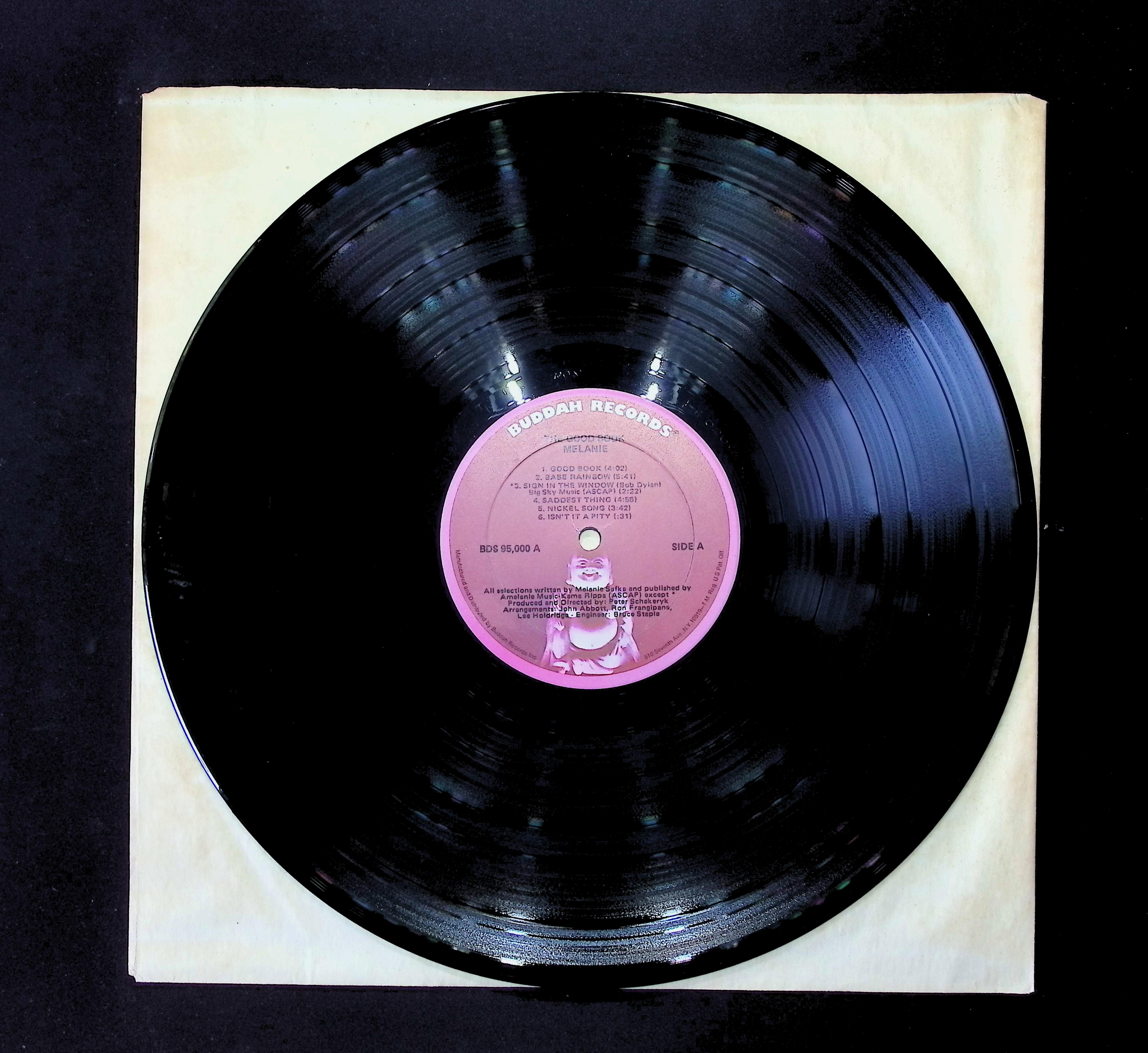 Melanie (2) The Good Book 12" LP 1971 BDS 95,000 Rock — image 3