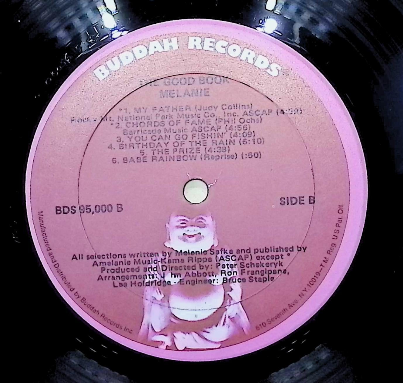 Melanie (2) The Good Book 12" LP 1971 BDS 95,000 Rock — image 4