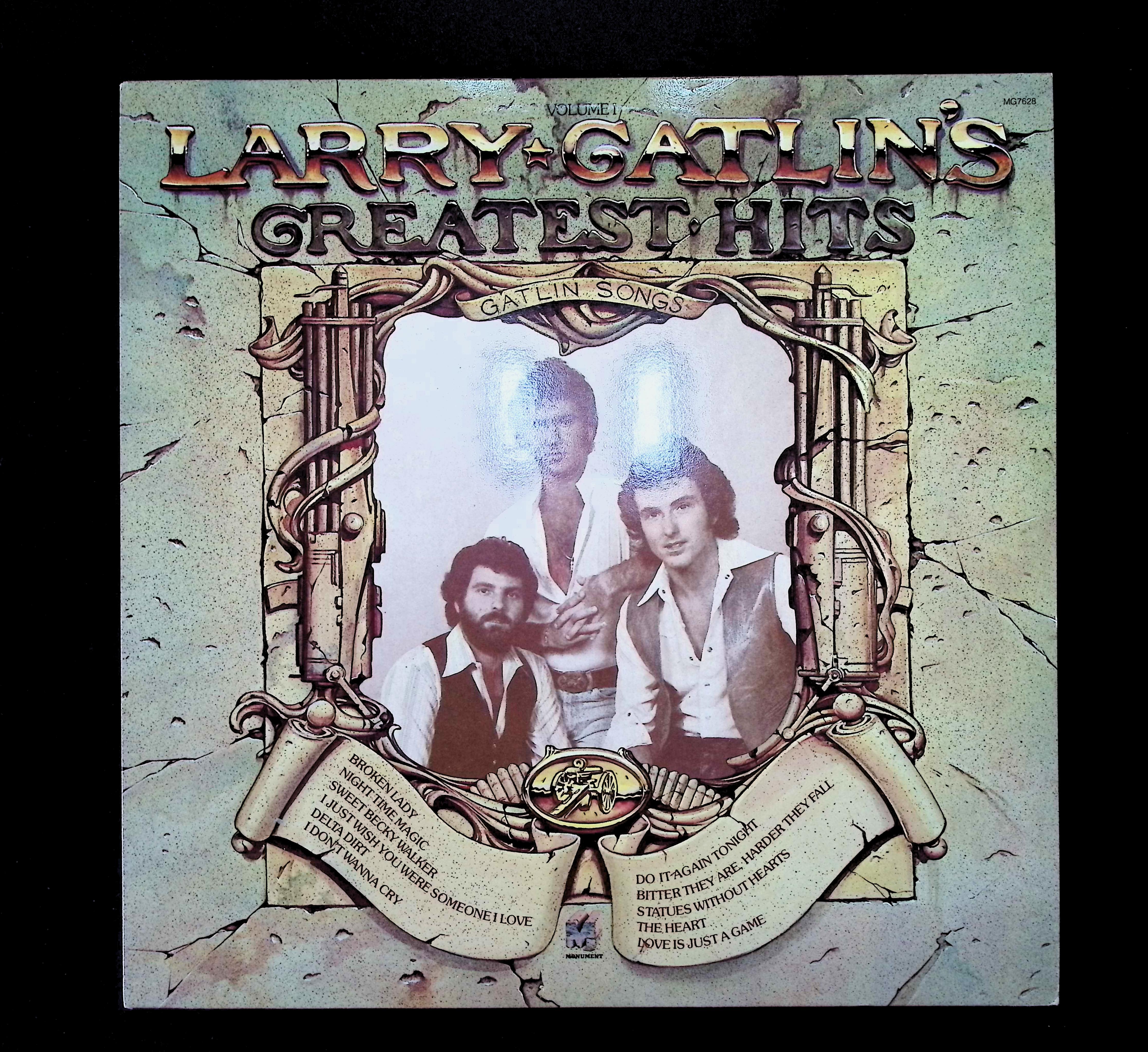 Larry Gatlin Larry Gatlin's Greatest Hits Volume 1 12" LP 1978 MG 7628 Folk, World, & Country
