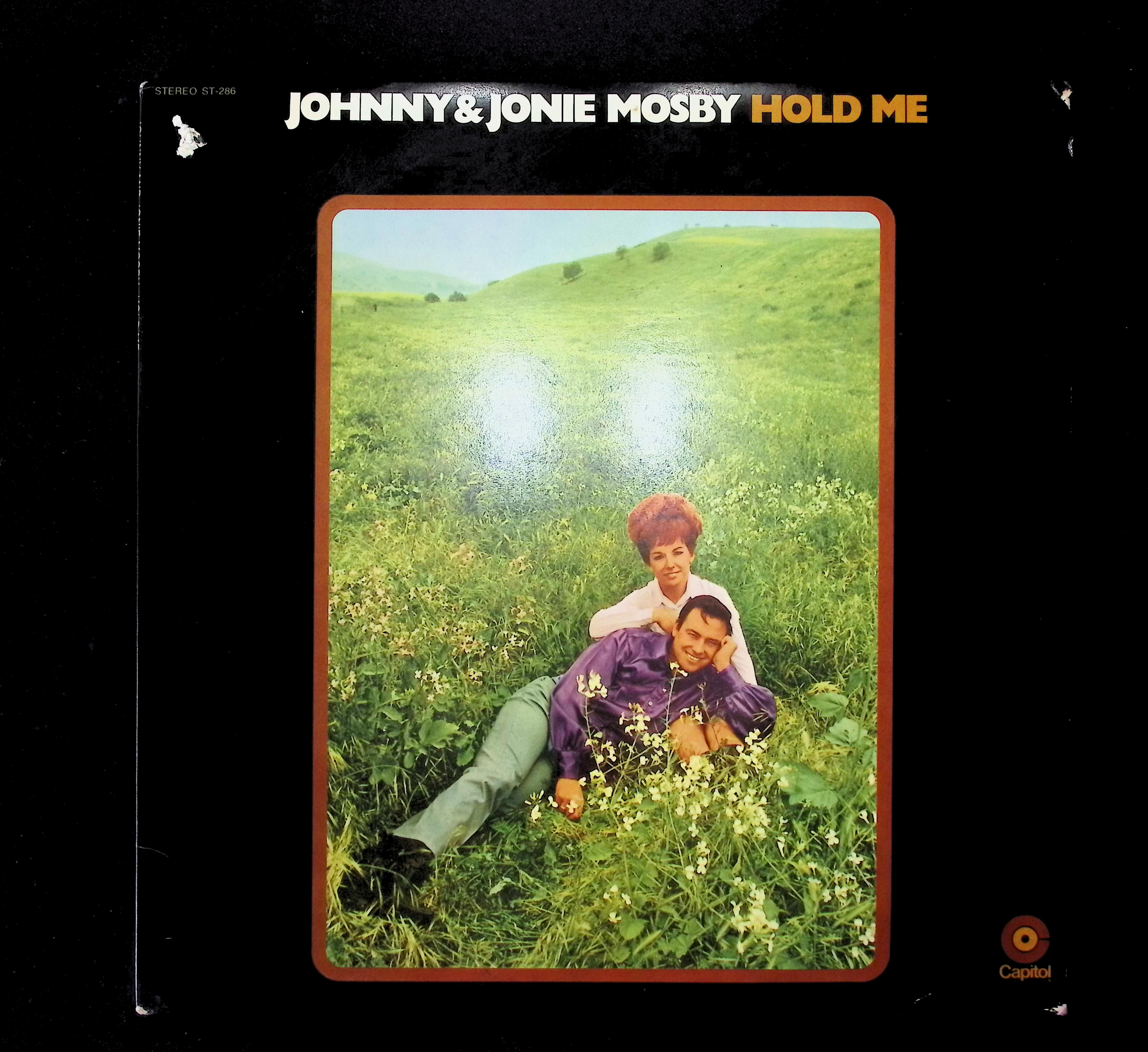 Johnny & Jonie Mosby Hold Me 1969 LP ST 286 Folk, World, & Country