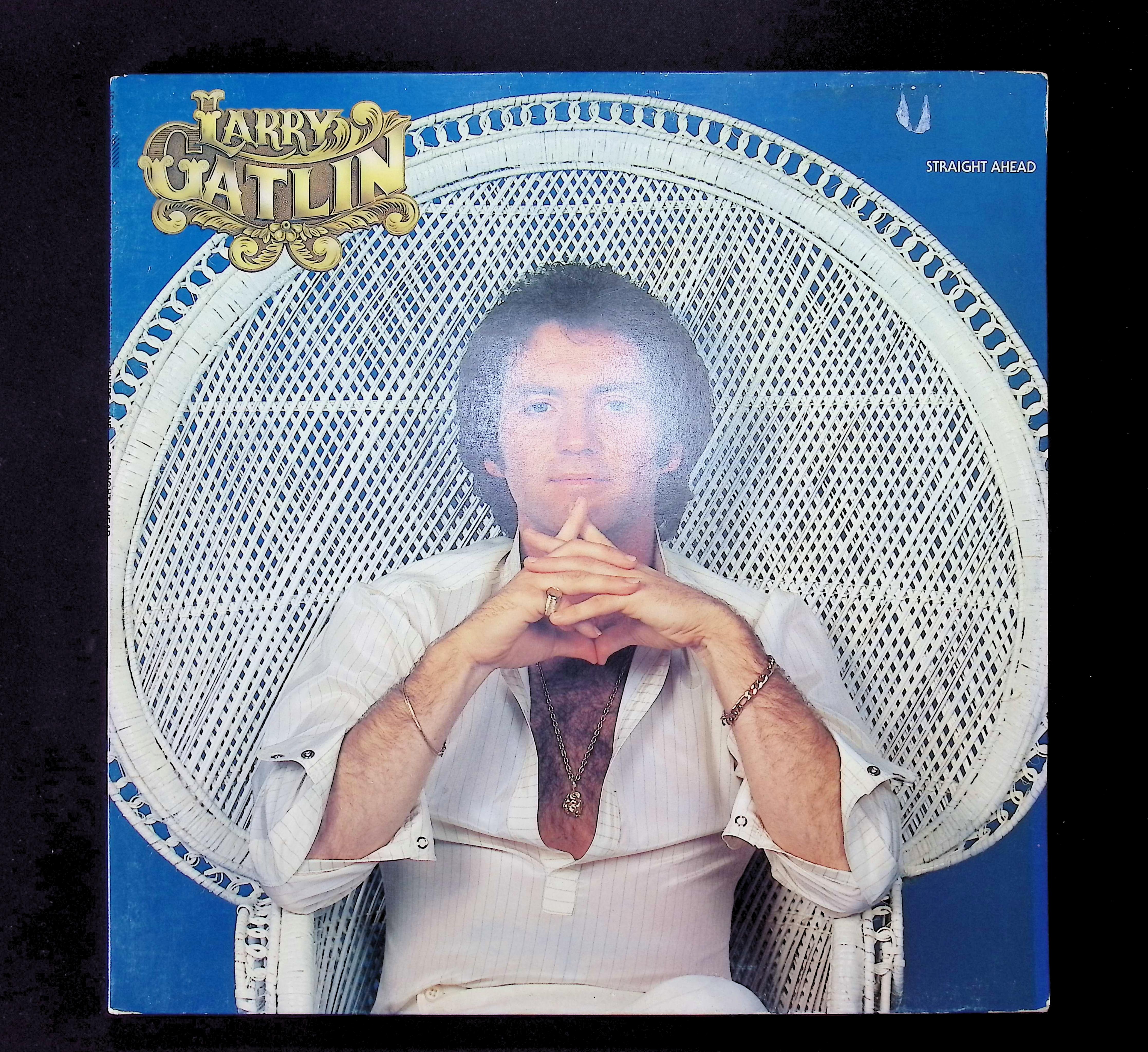 Larry Gatlin & The Gatlin Brothers Straight Ahead 12" LP 1979 JC 36250 Folk, World, & Country