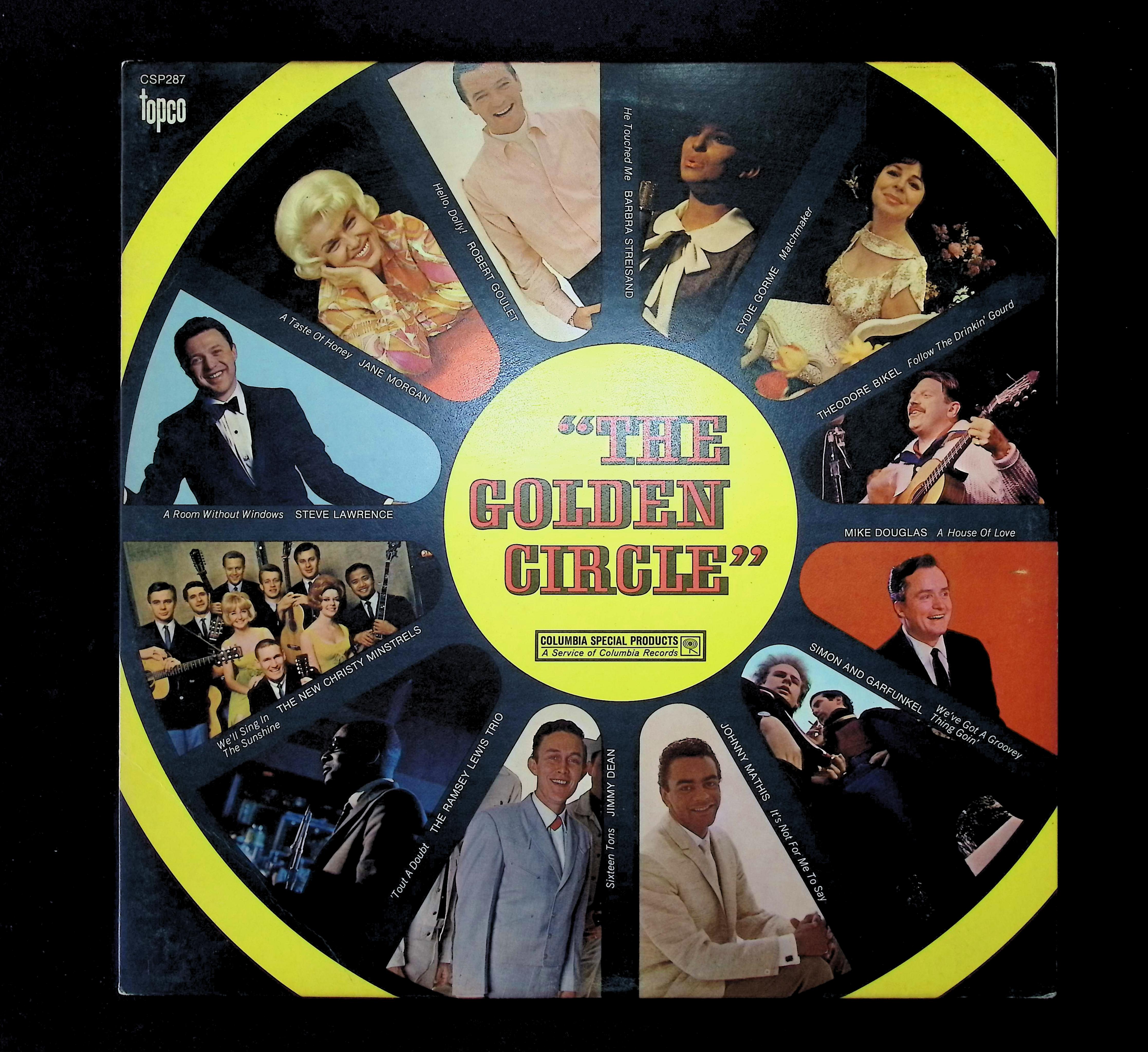 Various The Golden Circle 12" LP Unknown Era CSP 287 Pop