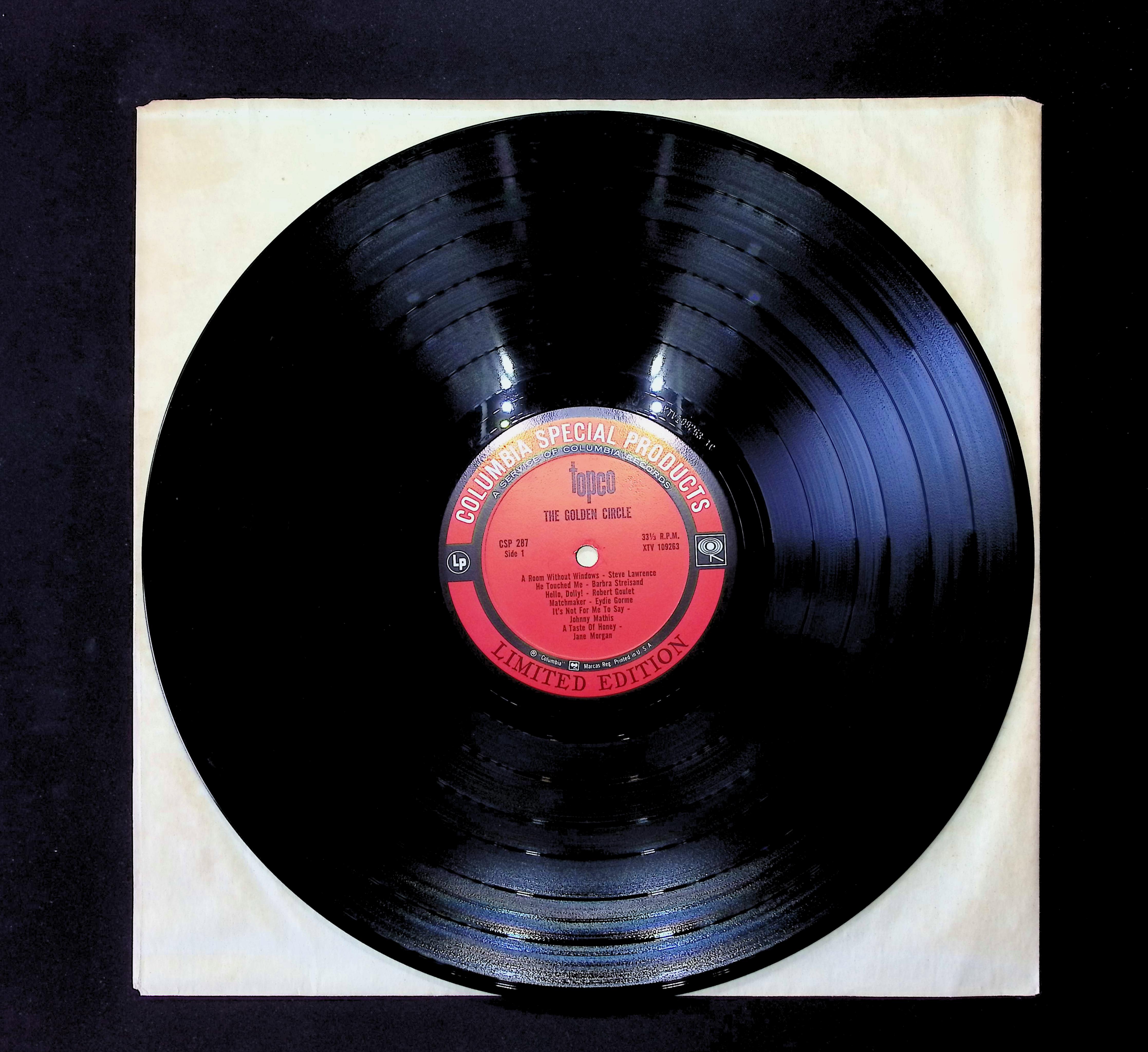 Various The Golden Circle 12" LP Unknown Era CSP 287 Pop — image 3