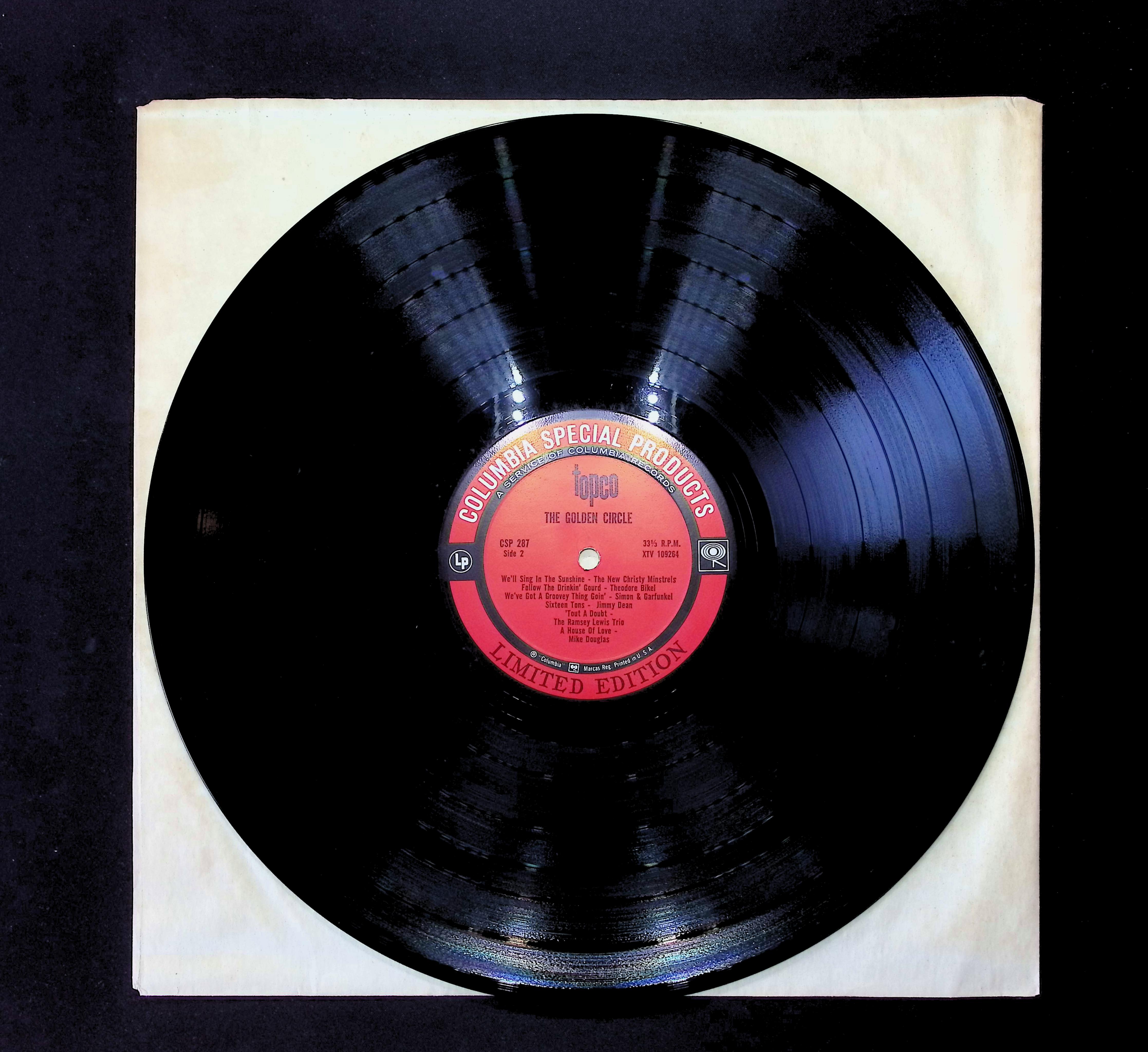 Various The Golden Circle 12" LP Unknown Era CSP 287 Pop — image 5