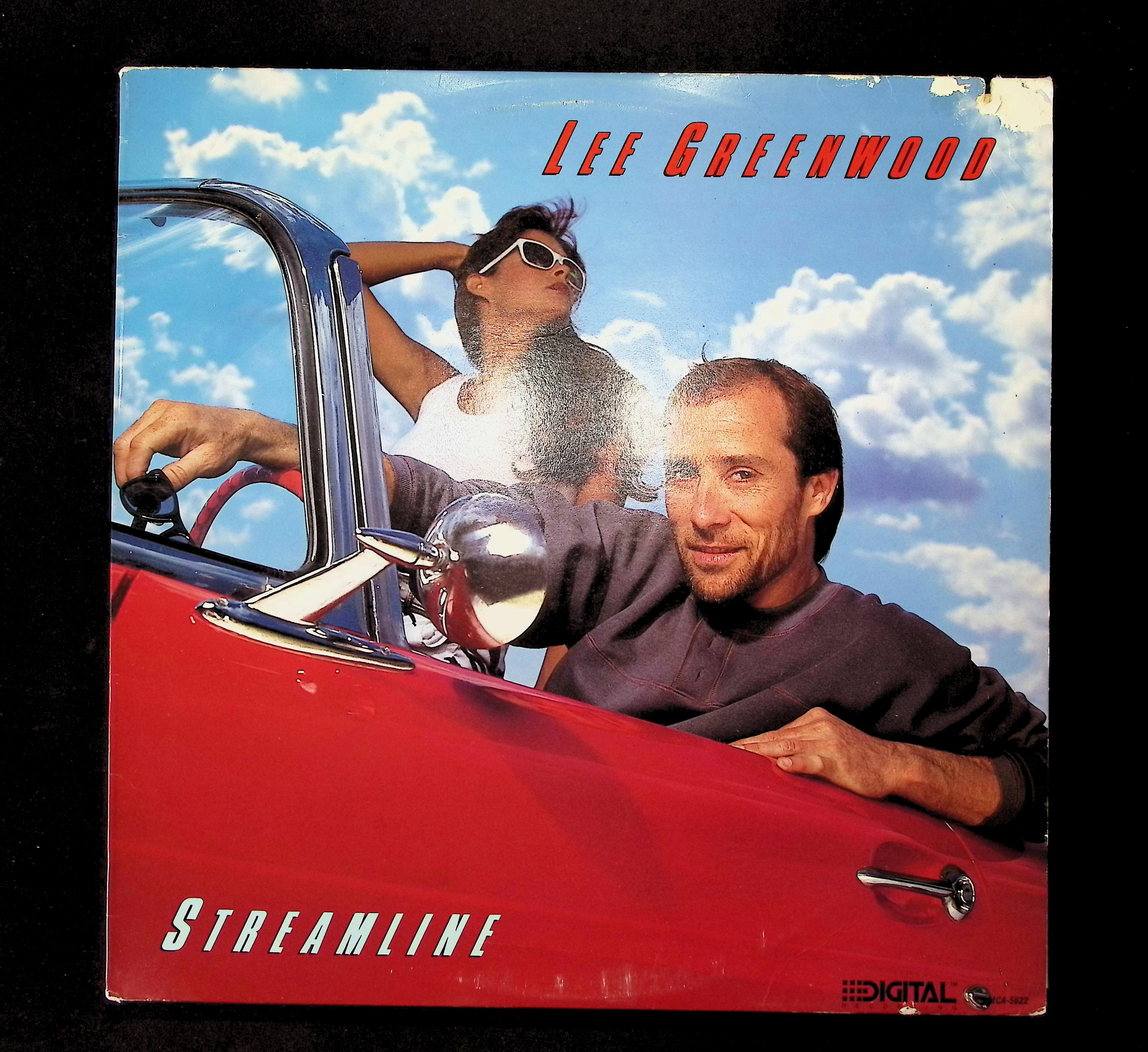 Lee Greenwood Streamline 12" LP 1985 MCA-5622 Pop