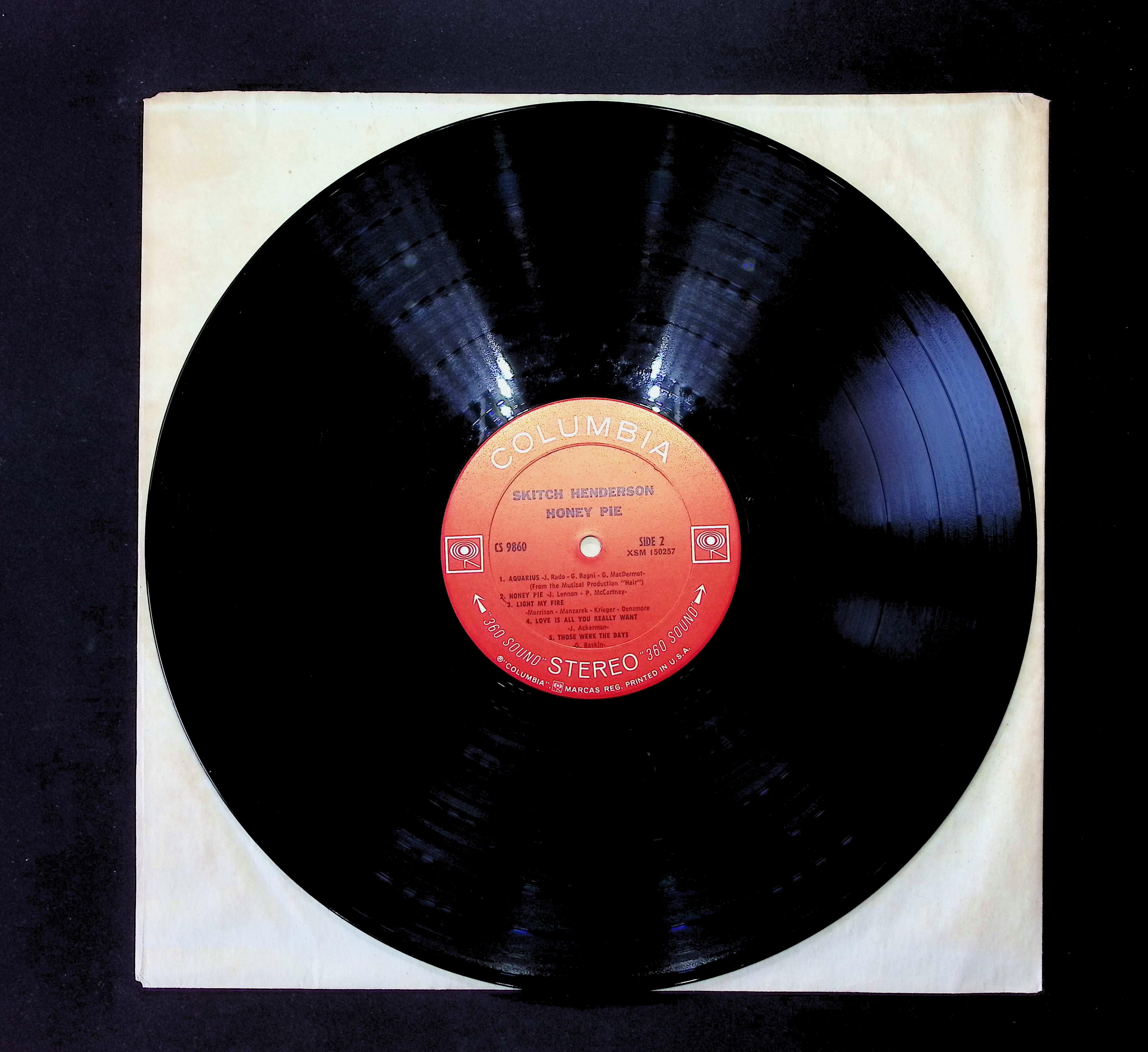 Skitch Henderson Honey Pie 12" LP 1969 CS 9860 Jazz — image 3