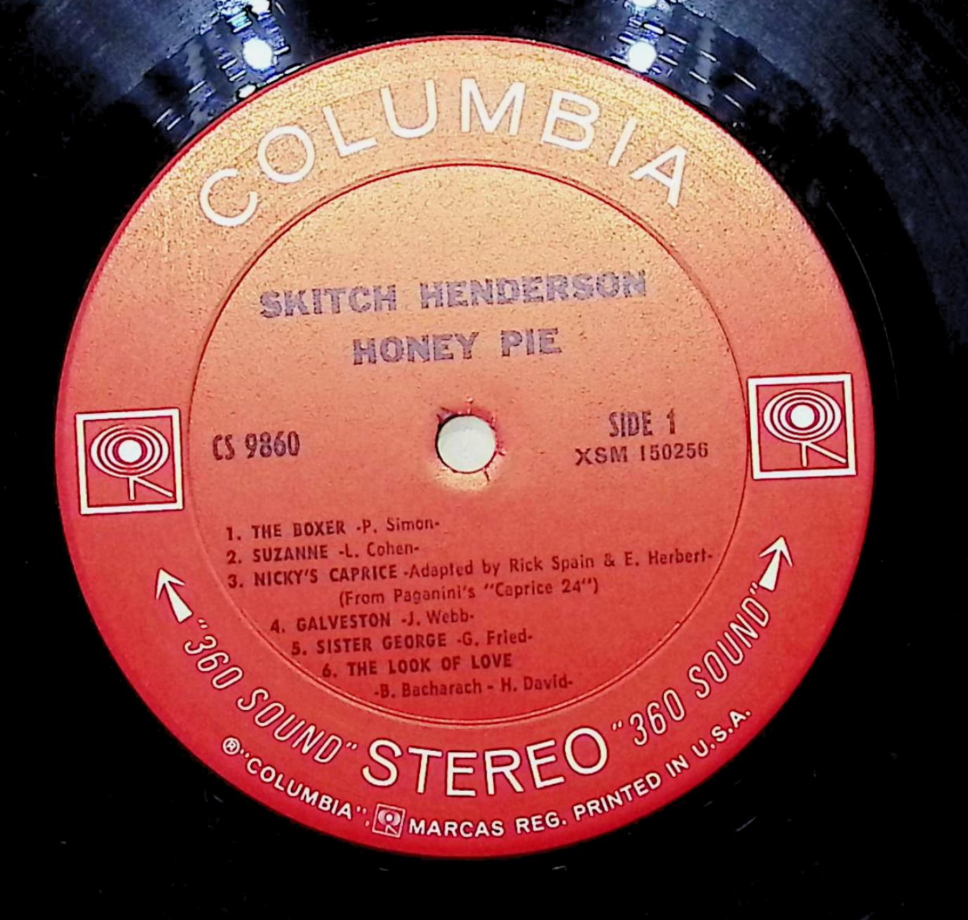 Skitch Henderson Honey Pie 12" LP 1969 CS 9860 Jazz — image 4