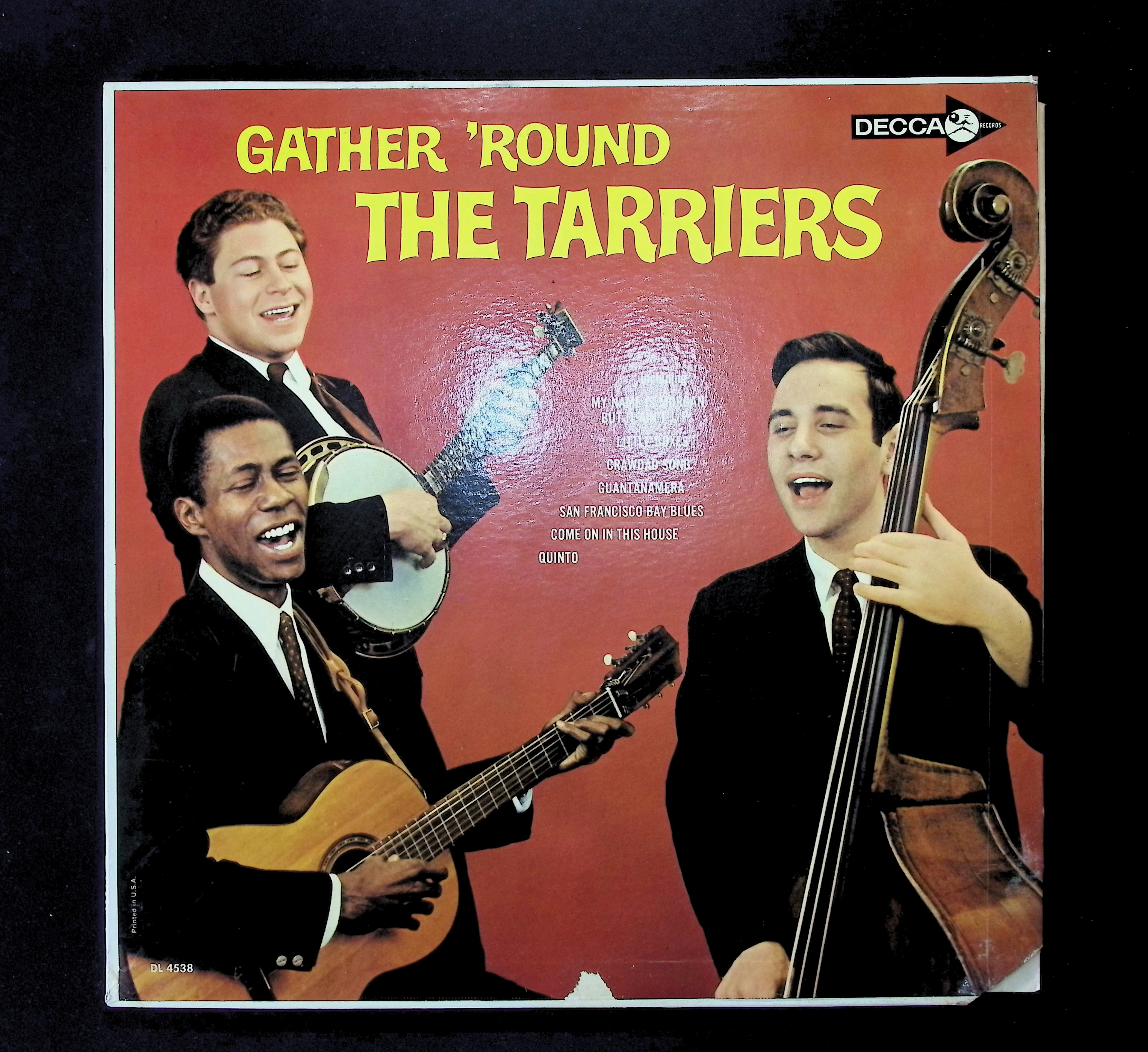 The Tarriers Gather 'Round The Tarriers 12" LP 1964 DL 4538 Folk