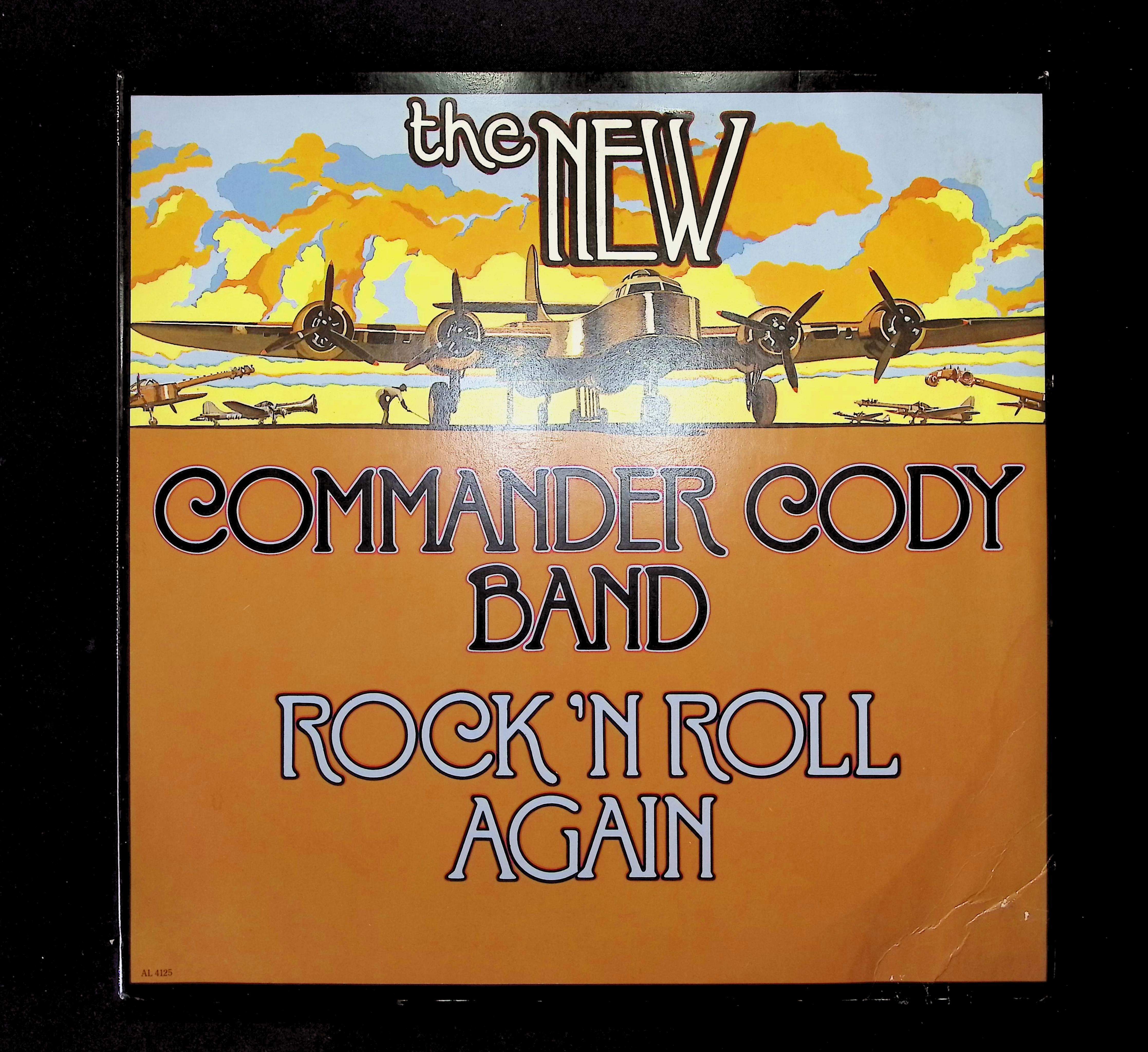 Commander Cody Band Rock N' Roll Again 12" LP 1977 AL 4125 Rock