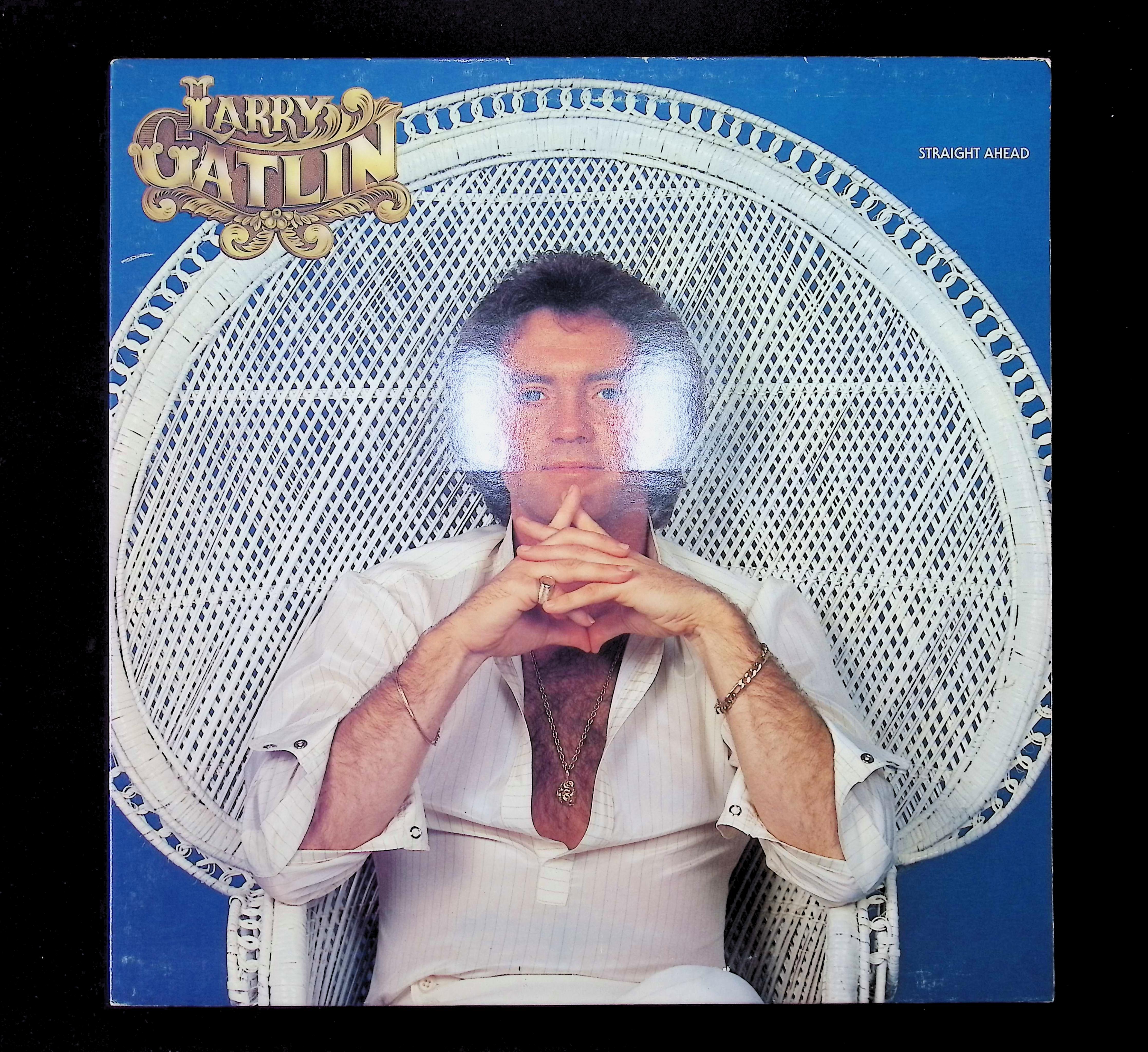 Larry Gatlin & The Gatlin Brothers Straight Ahead 12" LP 1979 JC 36250 Folk, World, & Country