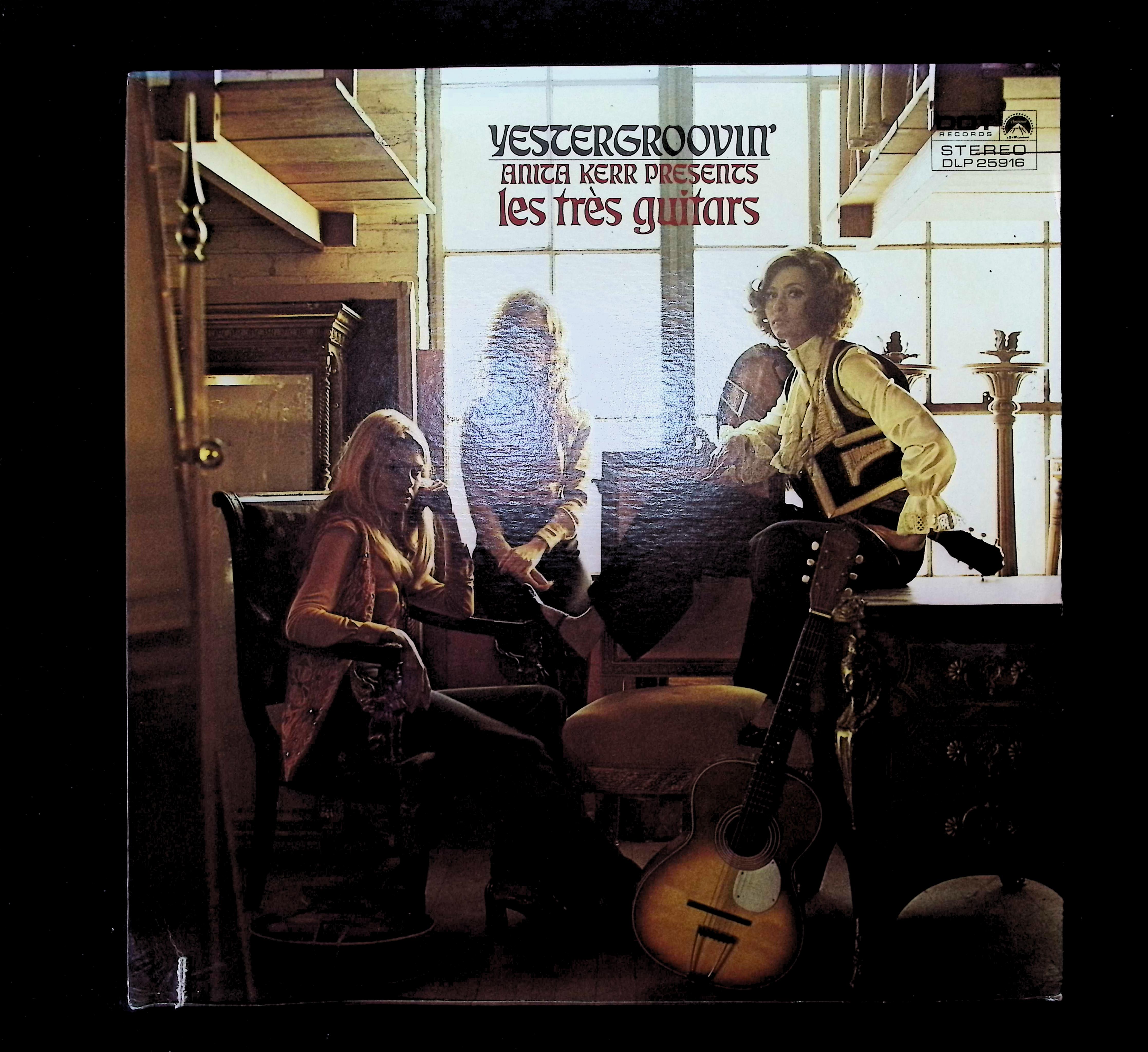 Anita Kerr Yestergroovin': Anita Kerr Presents Les Très Guitars 12" LP 1969 DLP 25916 Pop