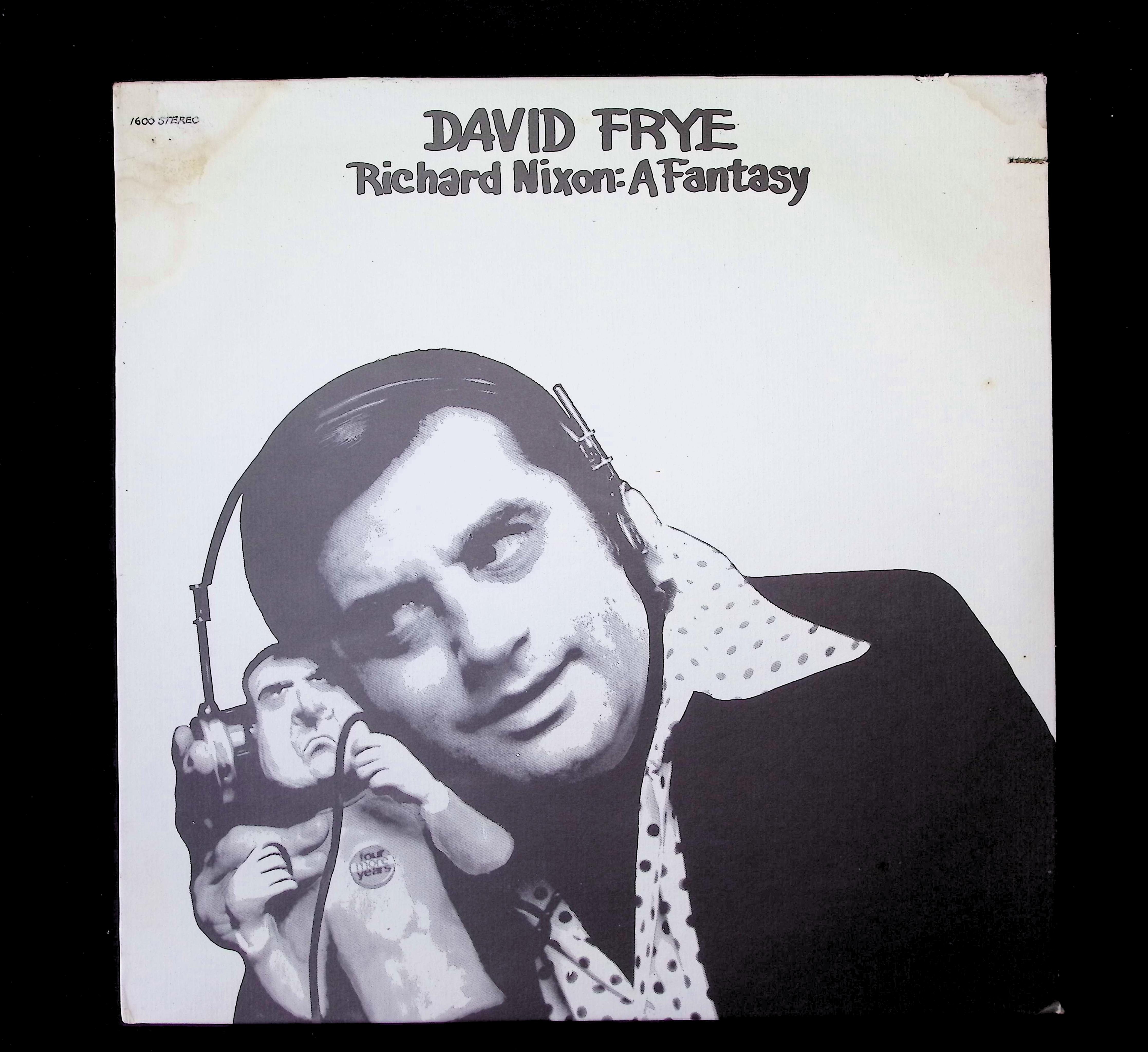 David Frye Richard Nixon: A Fantasy 12" LP 1973 1600 Non-Music