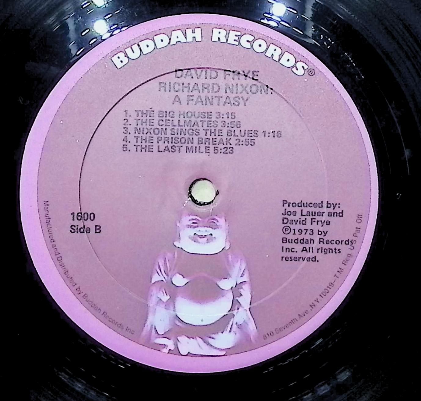 David Frye Richard Nixon: A Fantasy 12" LP 1973 1600 Non-Music — image 2