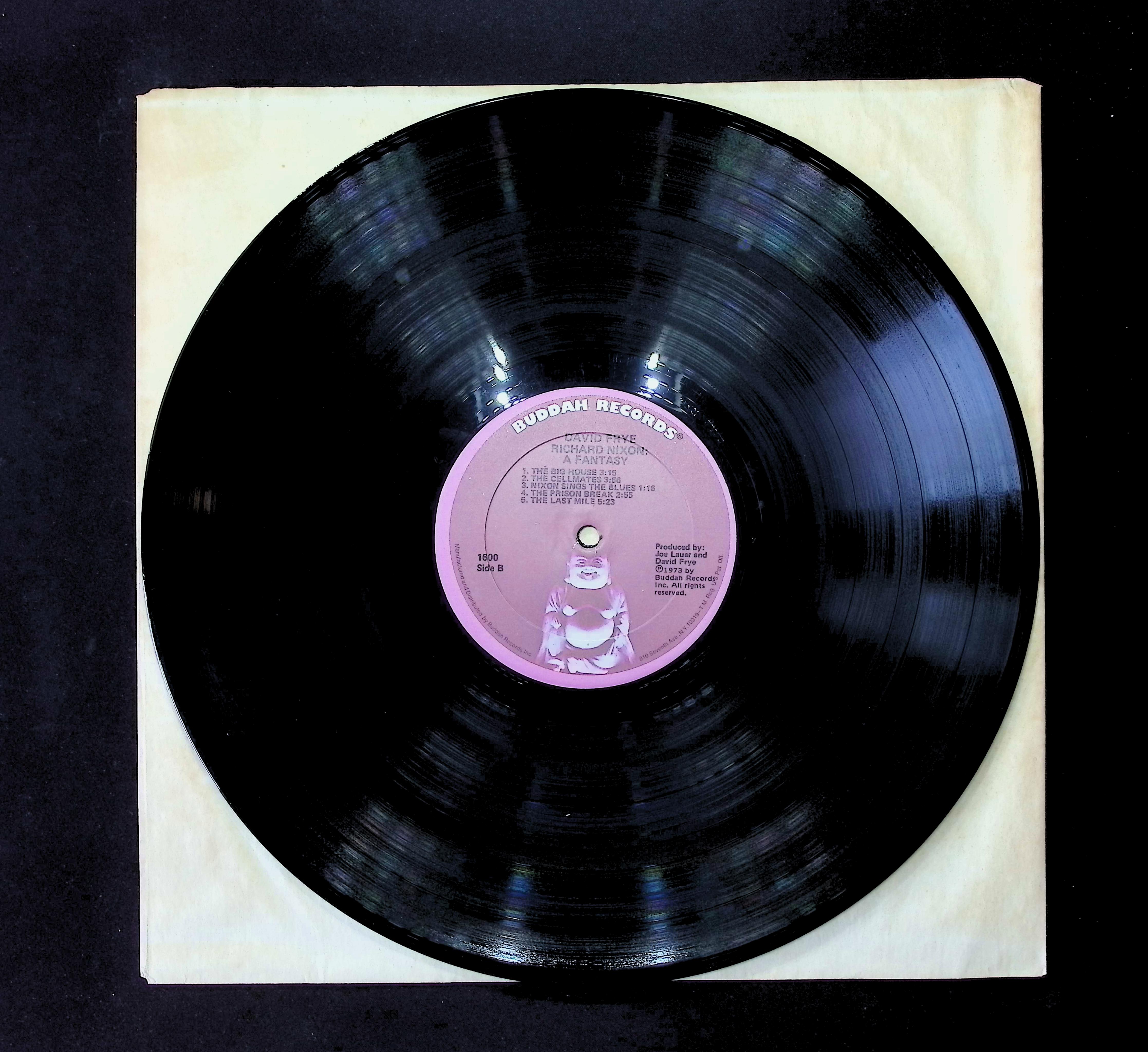 David Frye Richard Nixon: A Fantasy 12" LP 1973 1600 Non-Music — image 3