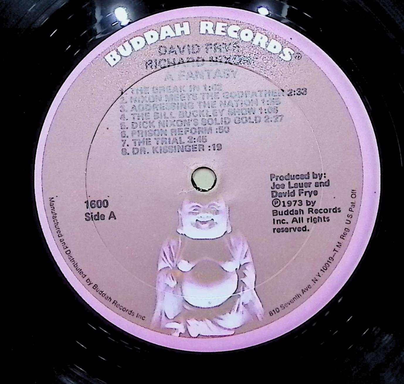 David Frye Richard Nixon: A Fantasy 12" LP 1973 1600 Non-Music — image 4