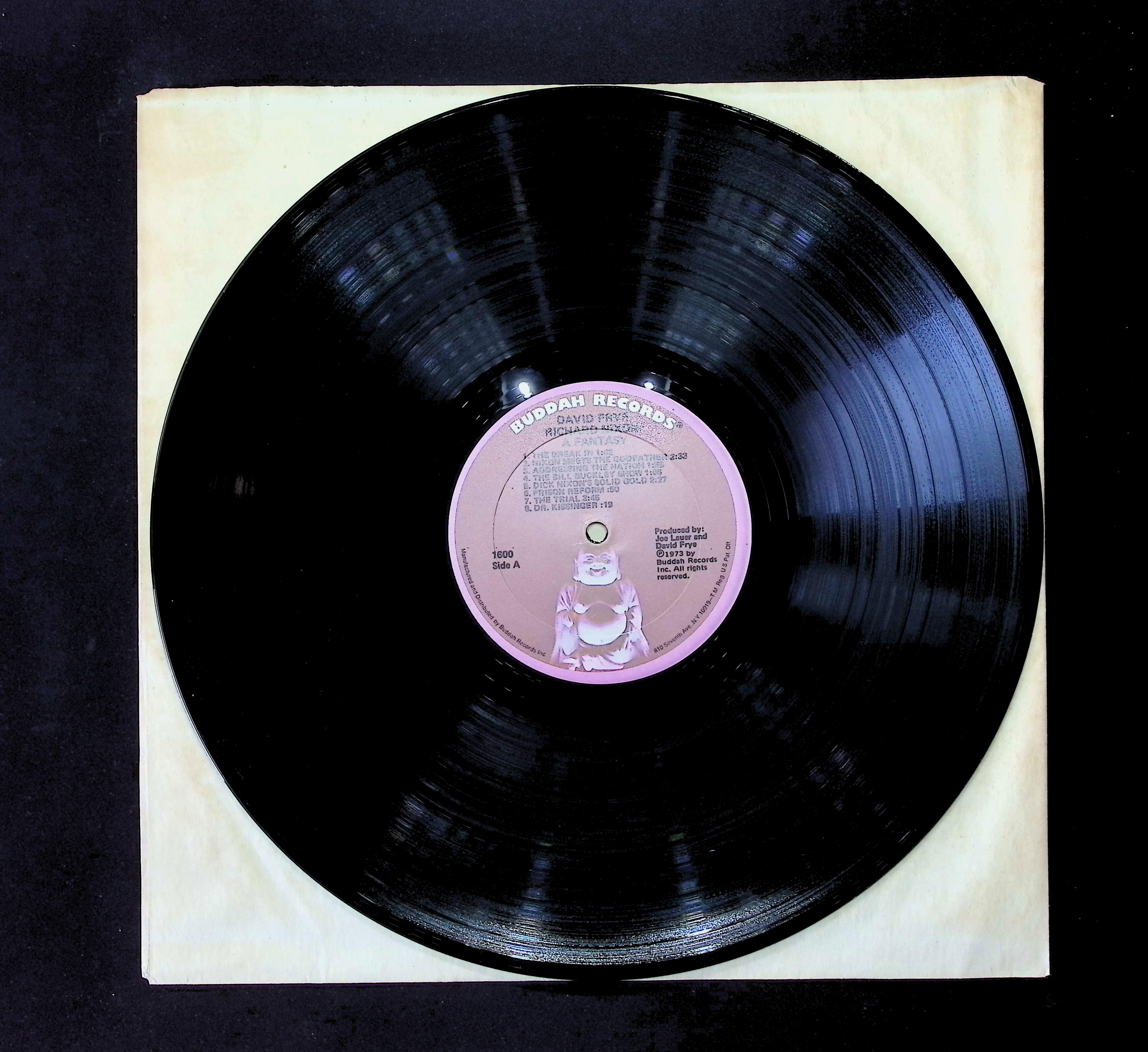 David Frye Richard Nixon: A Fantasy 12" LP 1973 1600 Non-Music — image 5