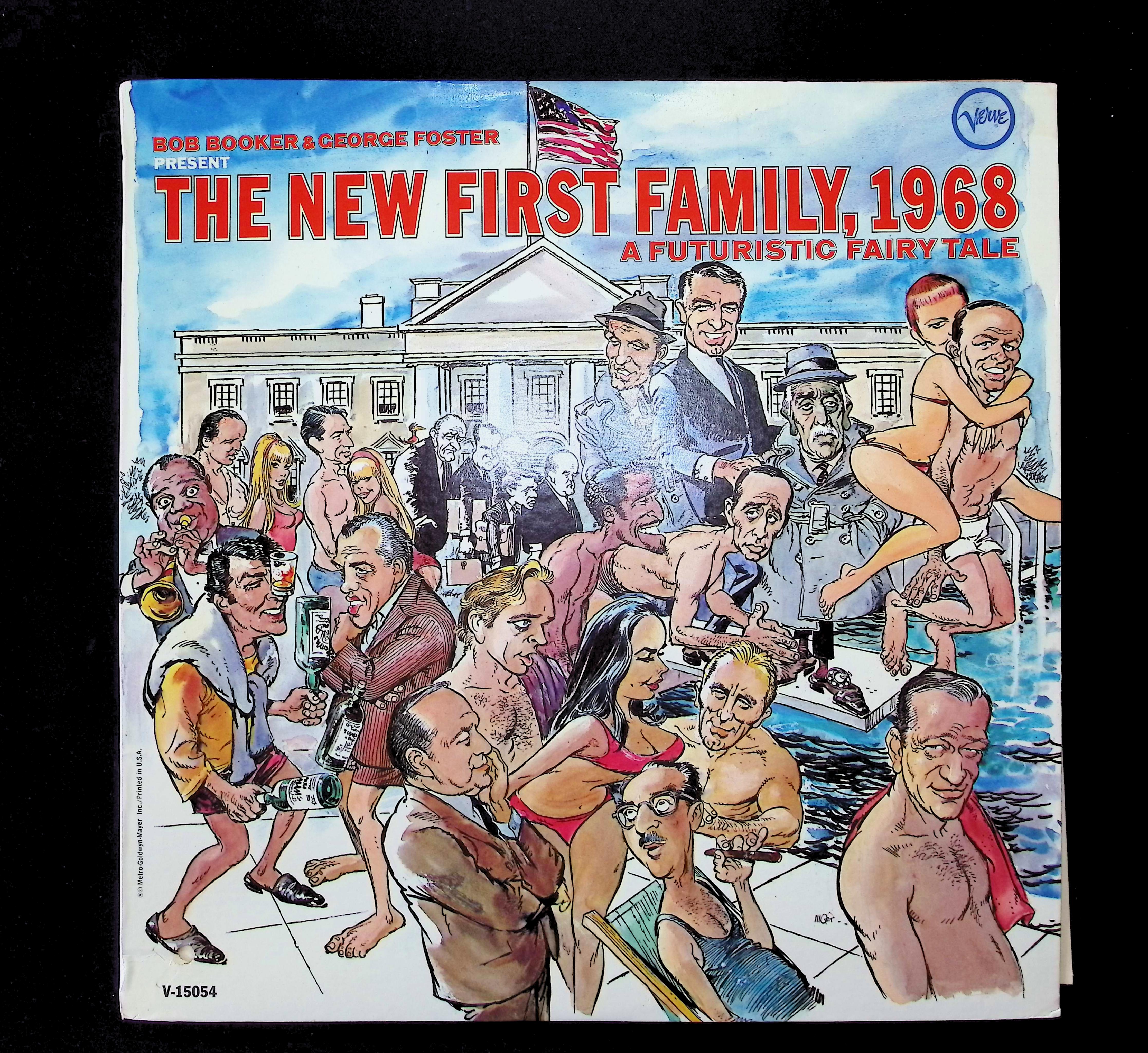Bob Booker & George Foster The New First Family, 1968 12" LP 1966 V-15054 Non-Music