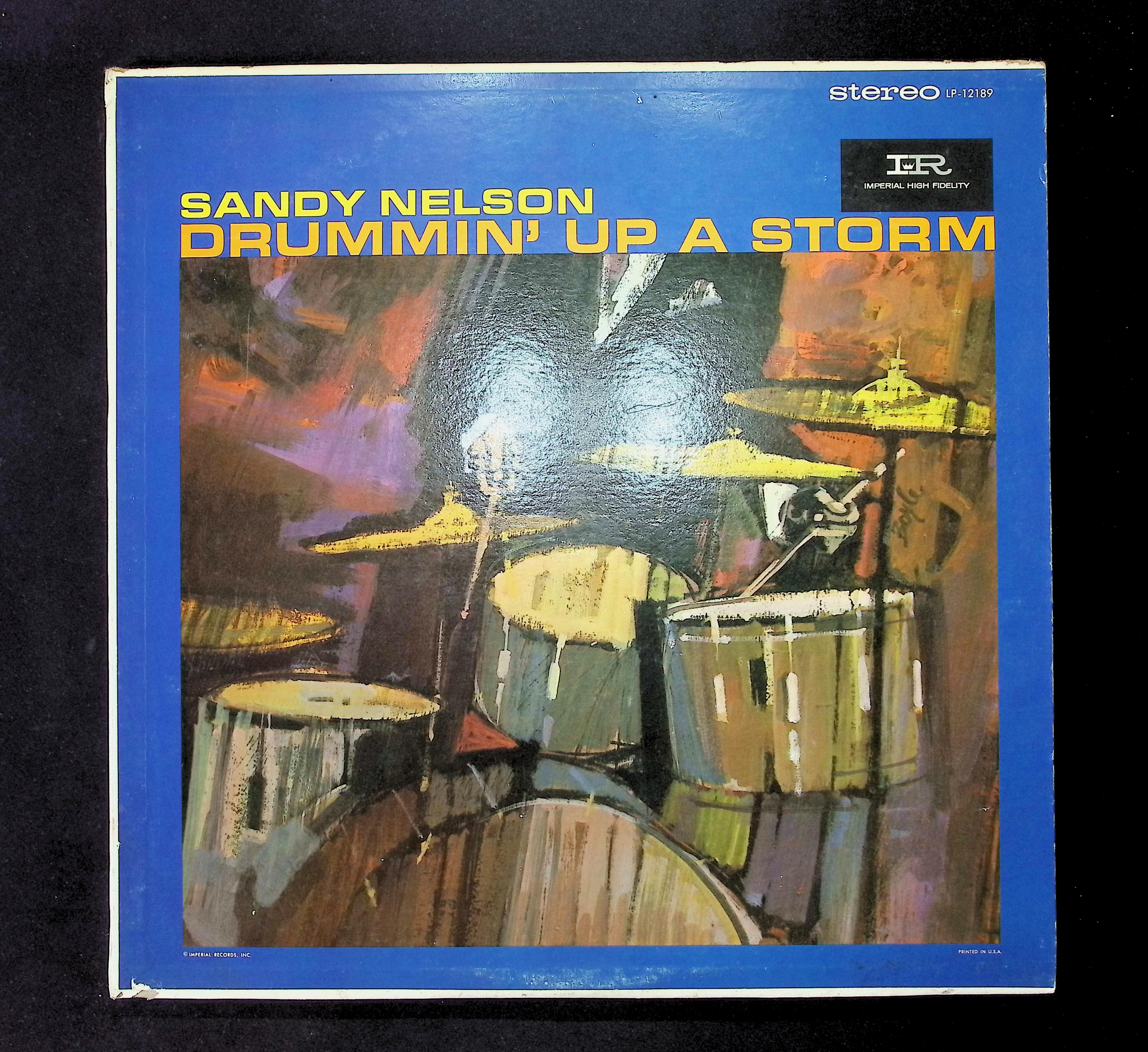 Sandy Nelson Drummin' Up A Storm 12" LP 1962 LP-12189 Rock