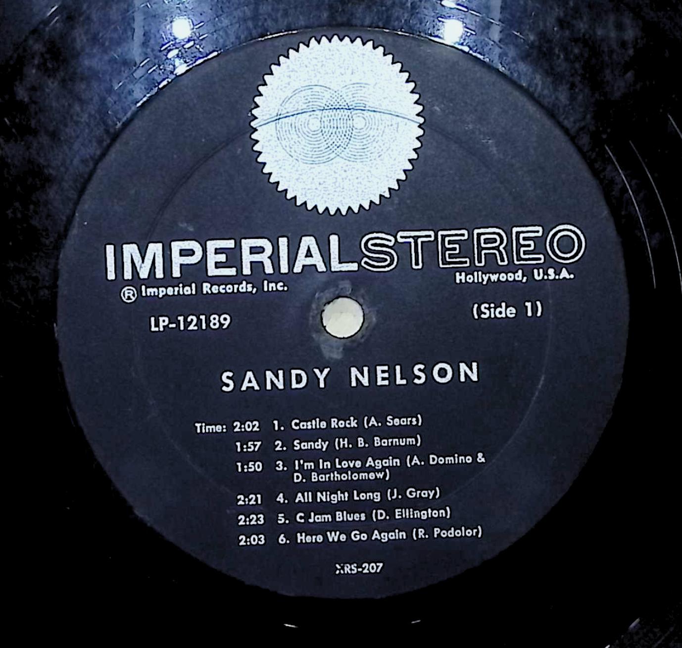 Sandy Nelson Drummin' Up A Storm 12" LP 1962 LP-12189 Rock — image 4