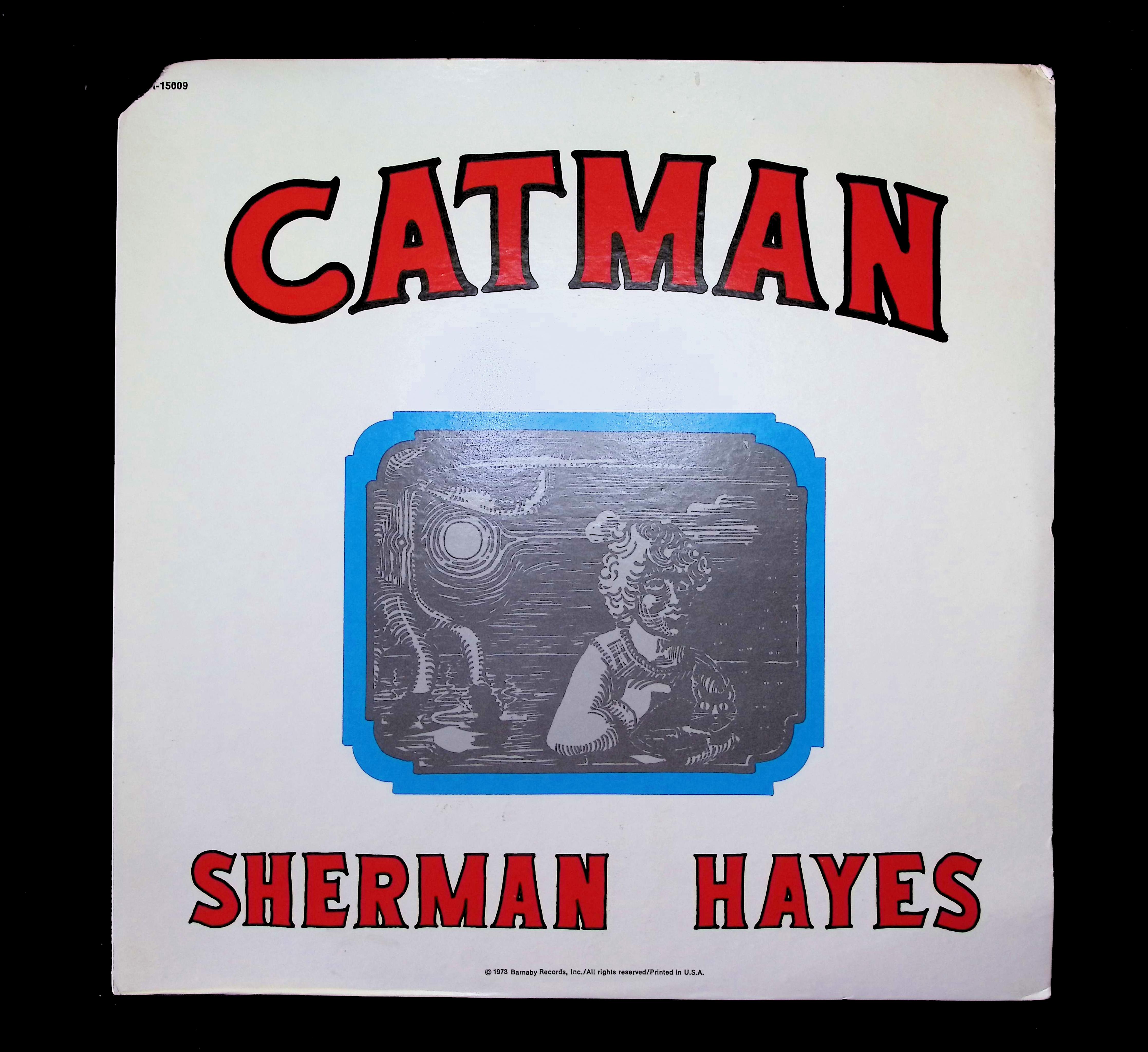 Sherman Hayes Catman 12" LP 1973 BR-15009 Rock