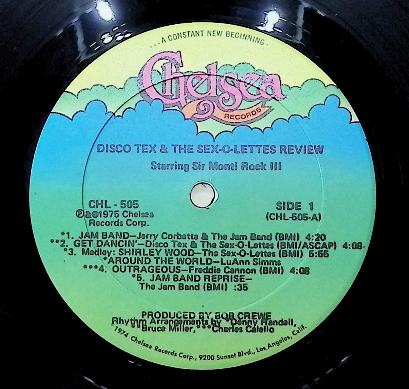 Disco Tex & His Sex-O-Lettes Disco Tex & The Sex-O-Lettes Review 12" LP 1975 CHL 505 Funk / Soul — image 2
