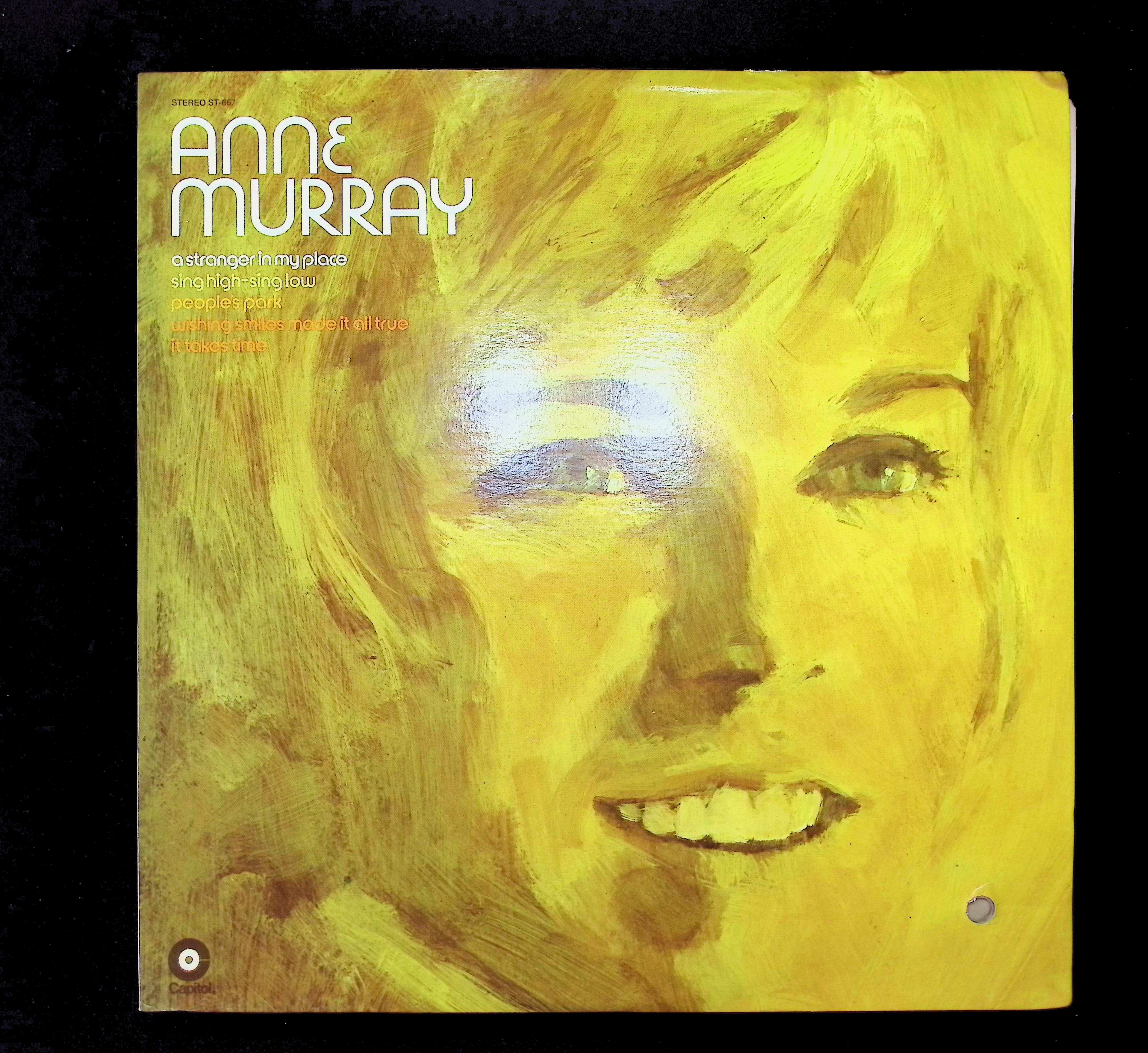 Anne Murray Anne Murray 12" LP 1971 E-ST-667 Pop