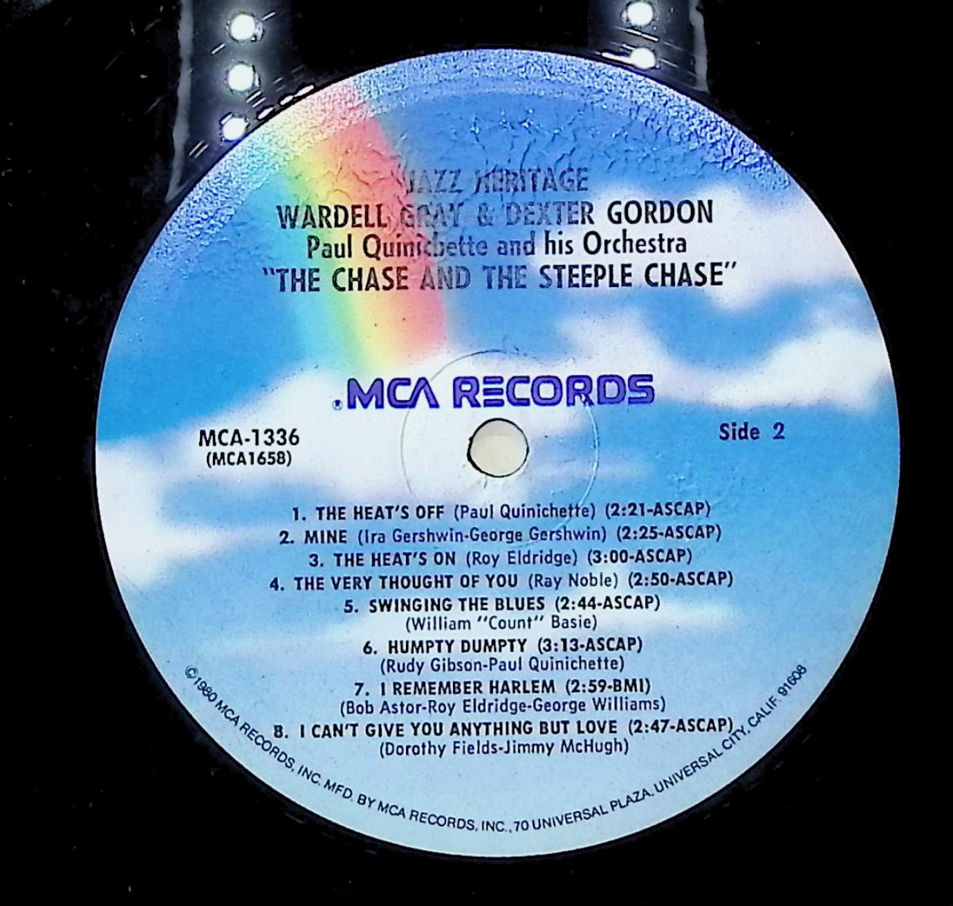 Various Artists The Chase And The Steeple Chase 1980 LP Jazz  — image 4