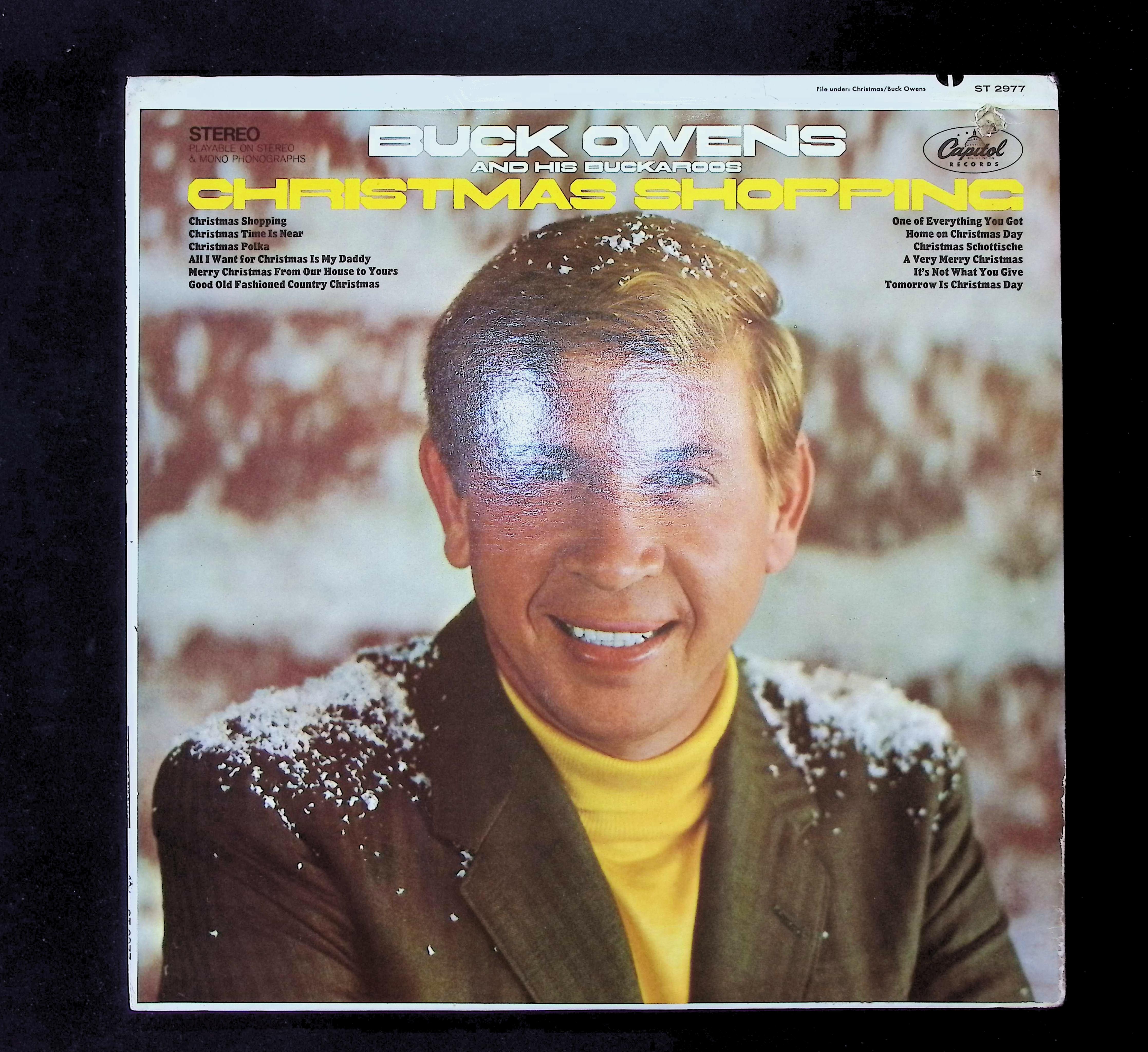 Buck Owens And His Buckaroos-Christmas Shopping-1968 LP Folk, World, & Country