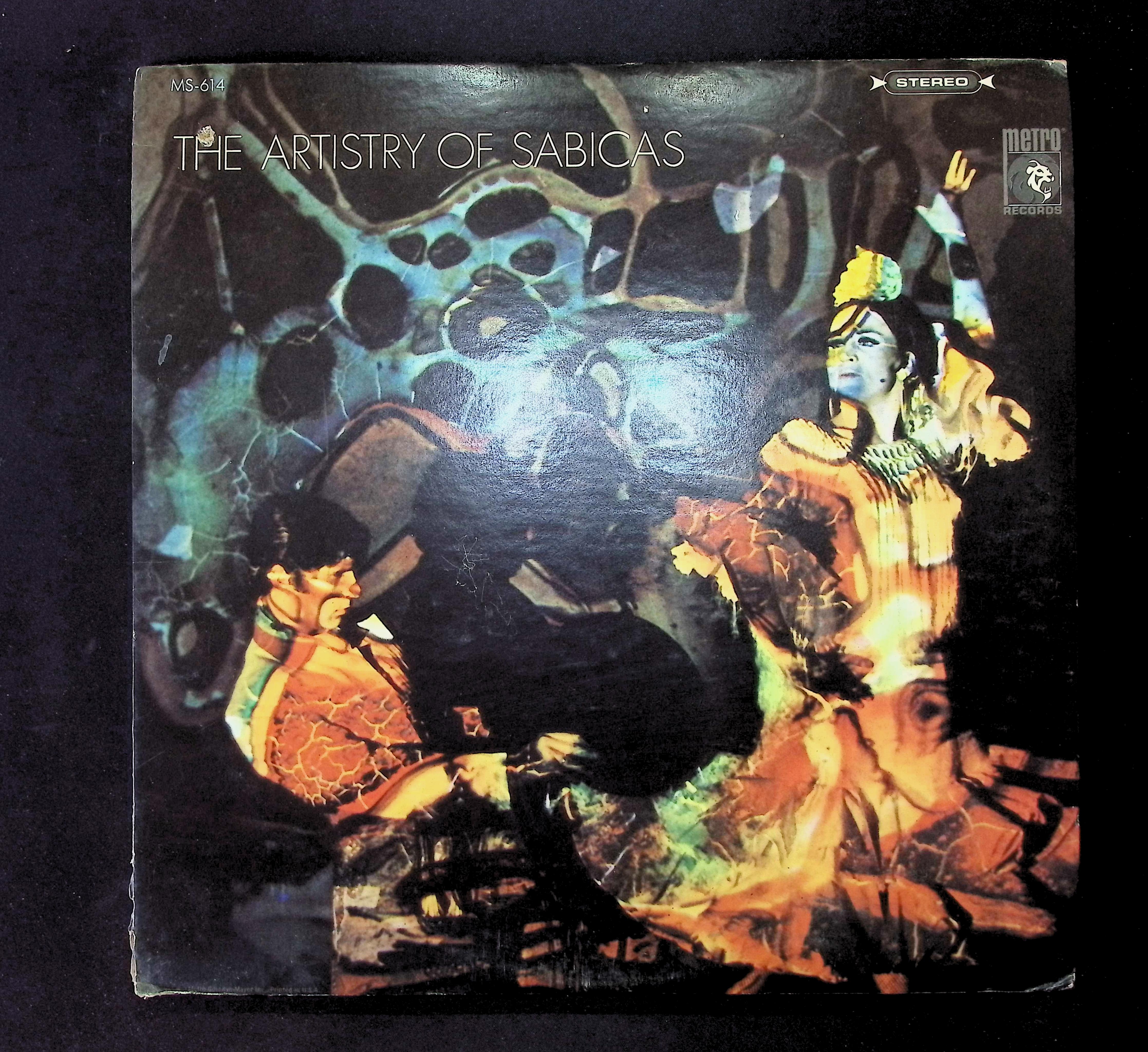Sabicas The Artistry Of Sabicas 12" LP 1967 MS-614 Latin