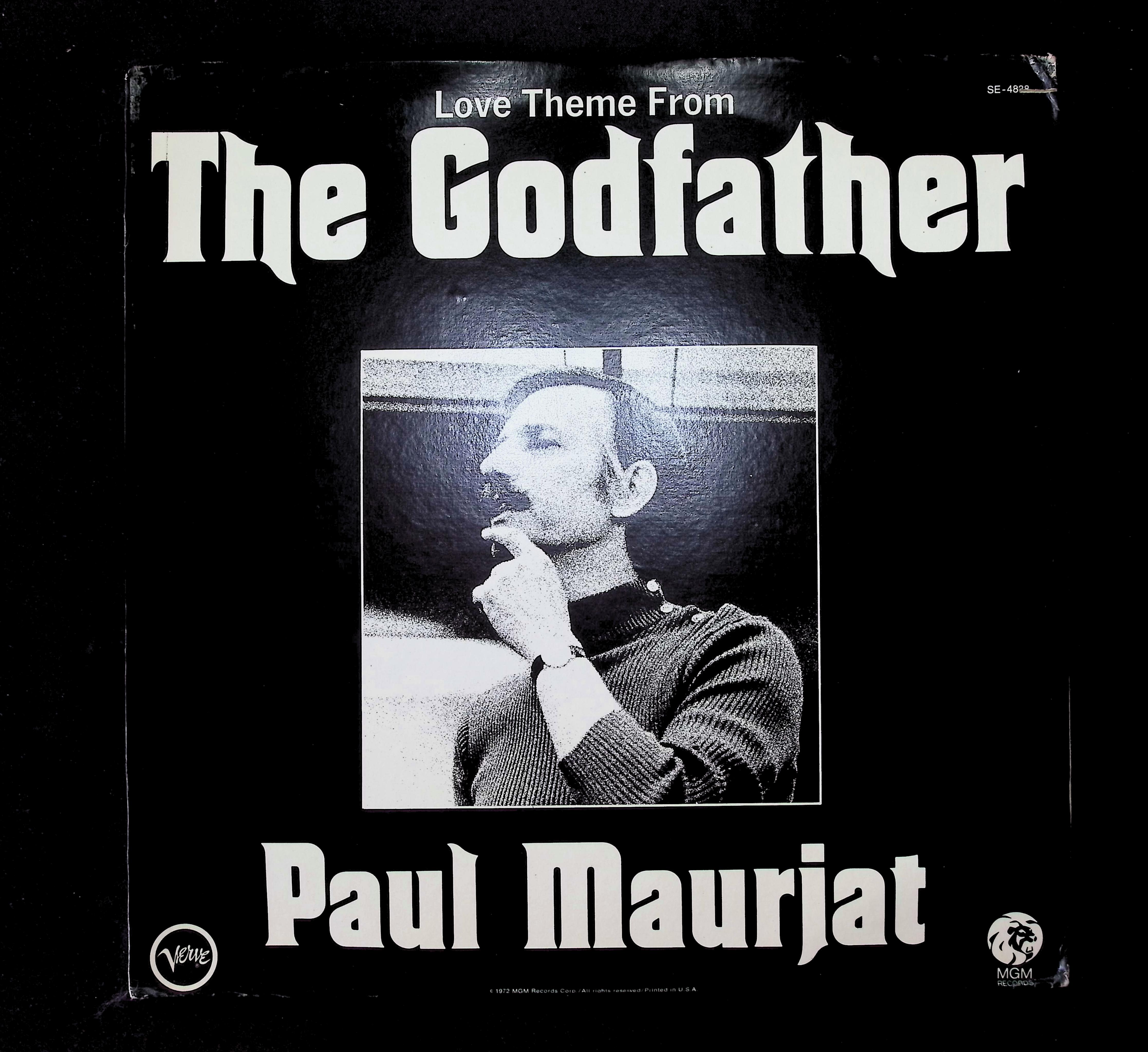 Paul Mauriat Love Theme From The Godfather 12" LP 1972 SE 4838 Stage & Screen