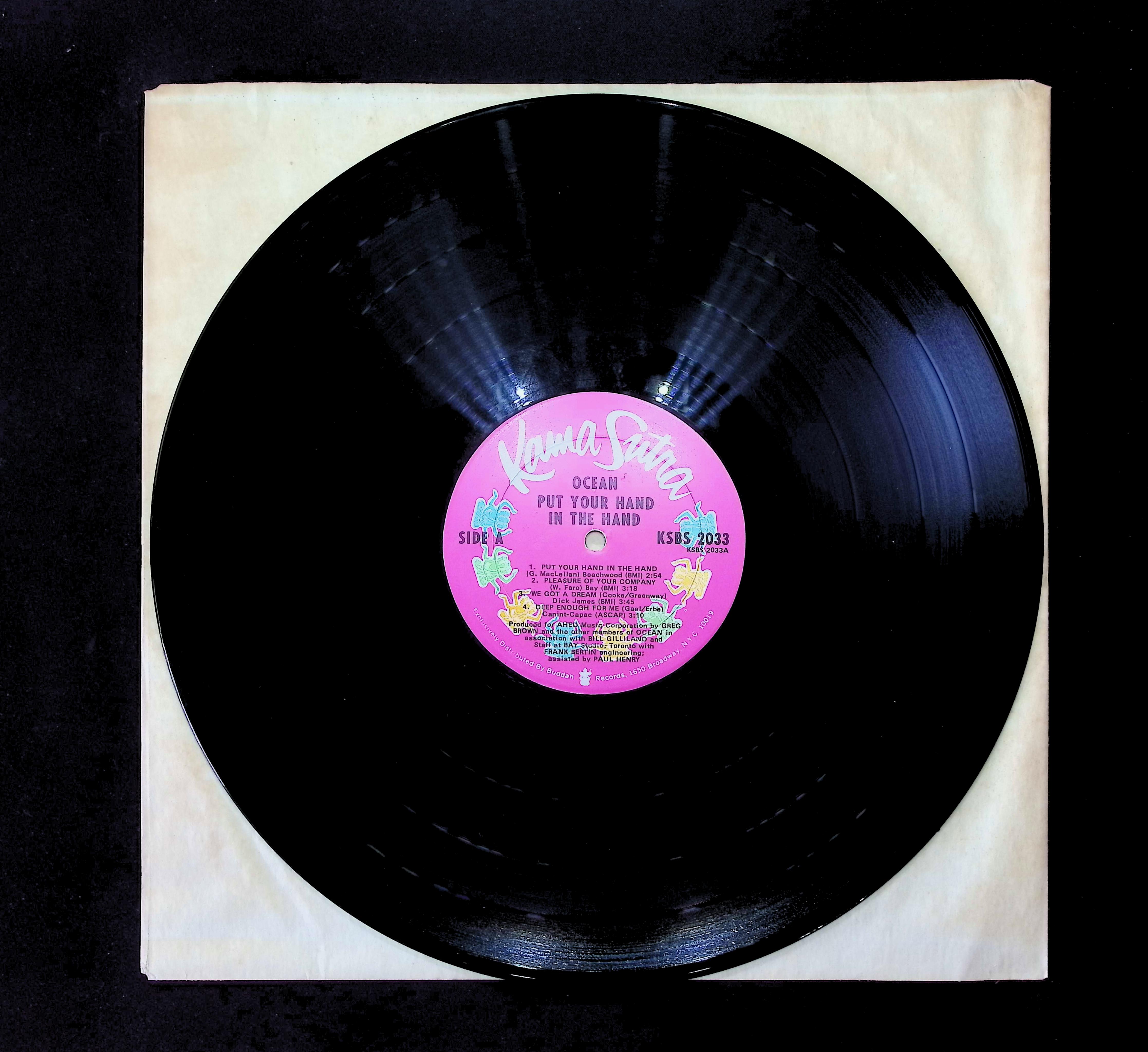 Ocean Put Your Hand In The Hand 12" LP 1971 KSBS 2033 Rock — image 5