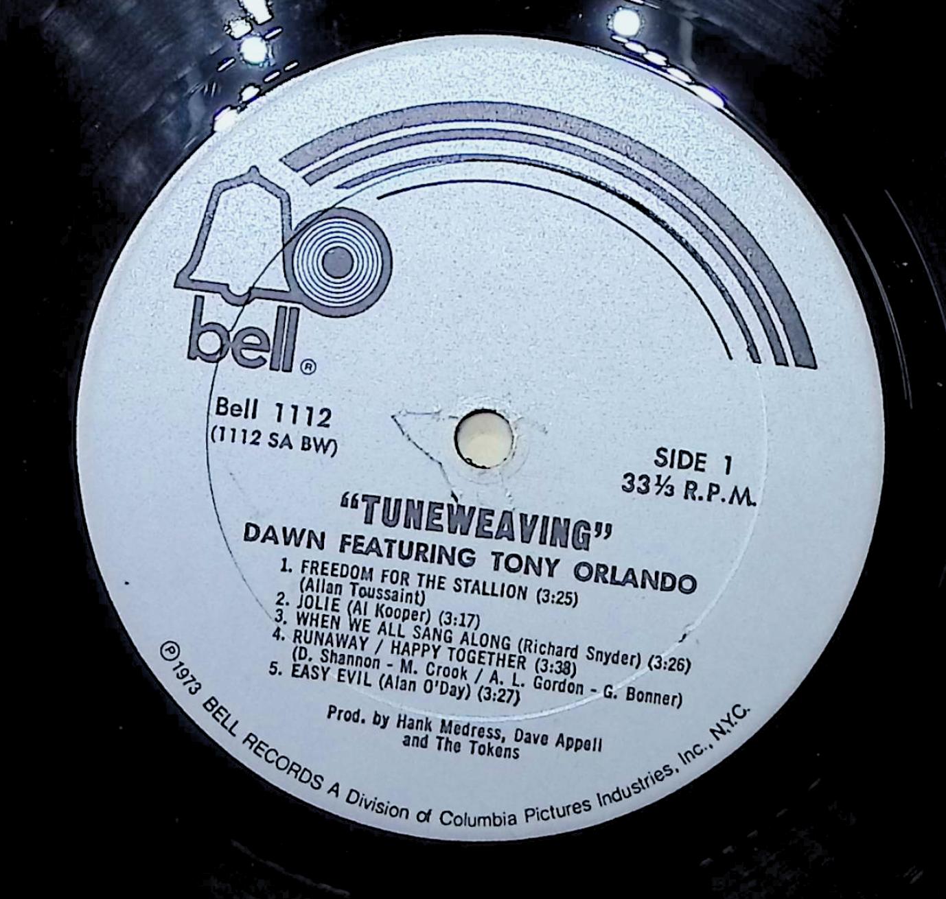 Dawn -Tuneweaving 1973 LP BELL 1112 Funk / Soul — image 2