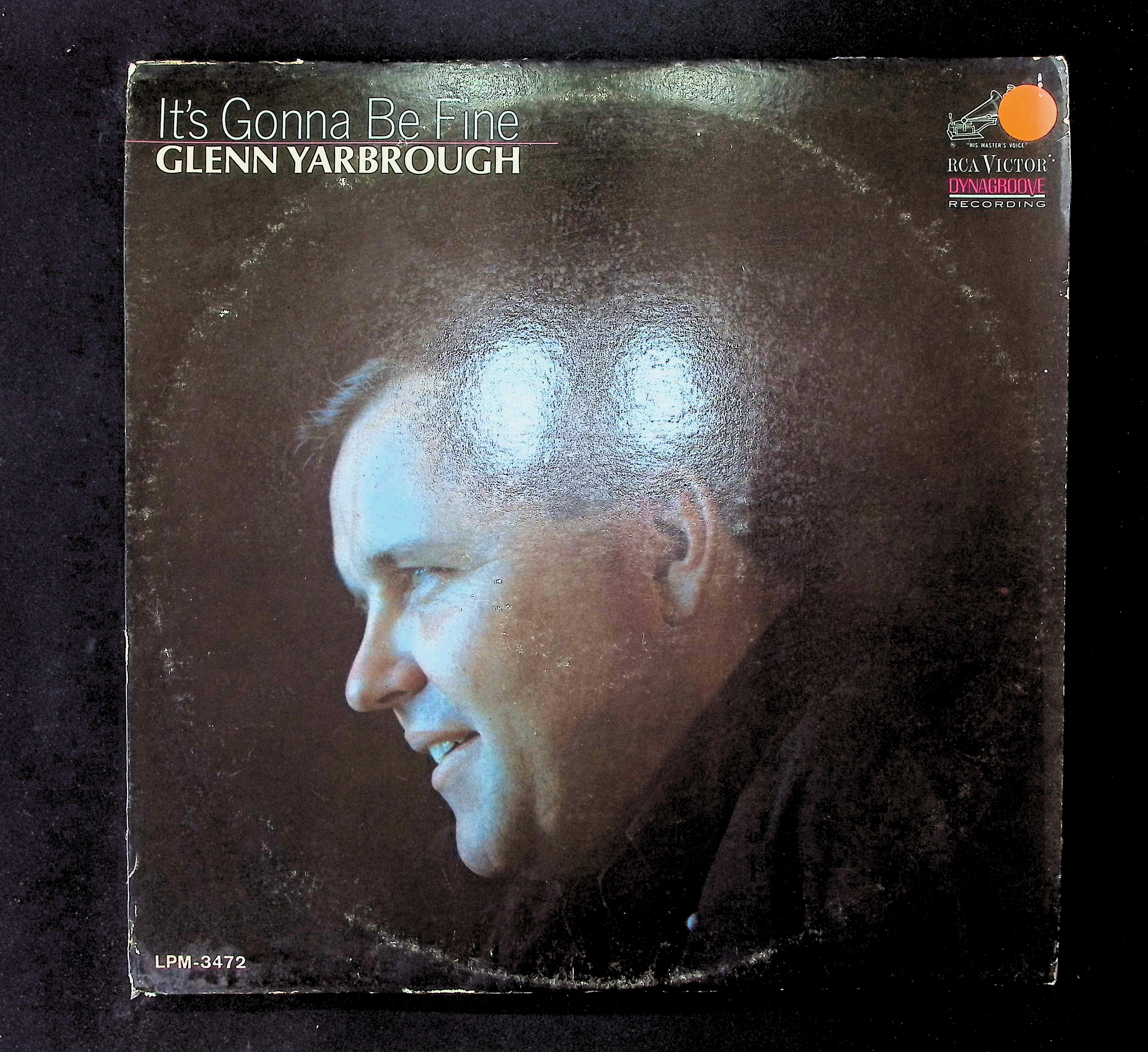 Glenn Yarbrough It's Gonna Be Fine 12" LP 1965 LPM-3472 Pop