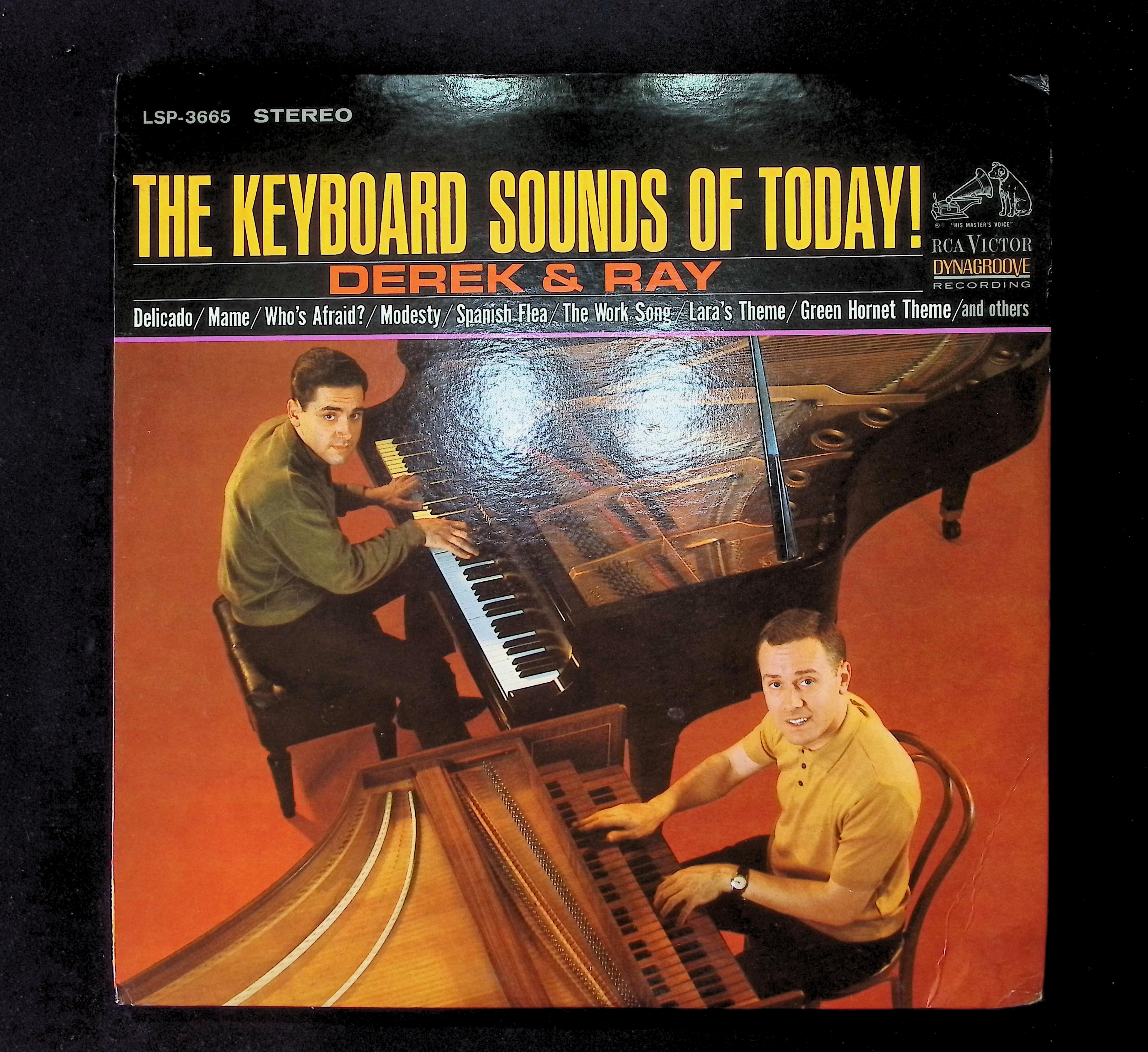 Derek And Ray The Keyboard Sounds Of Today! 12" LP 1966 LSP-3665 Jazz