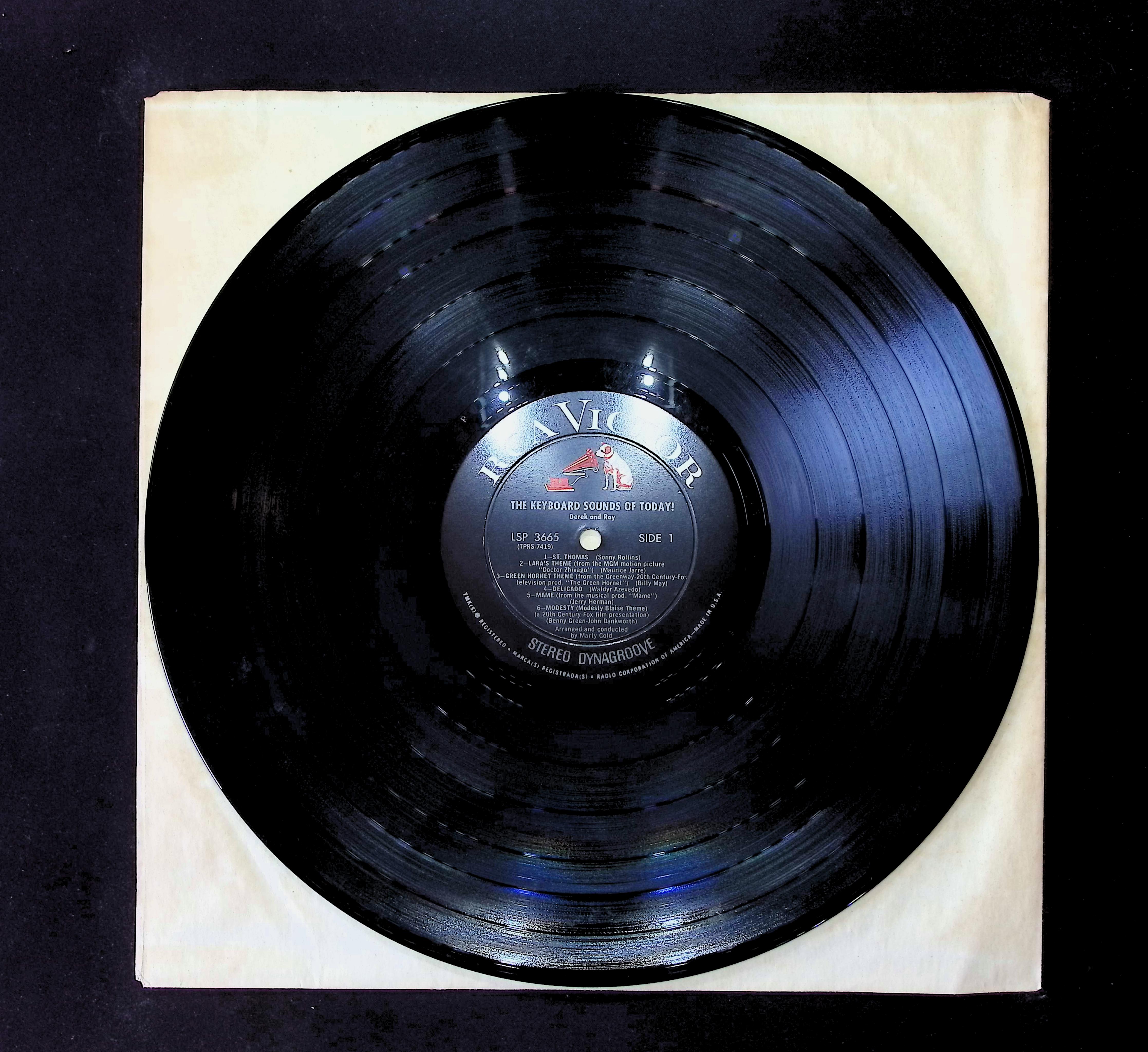 Derek And Ray The Keyboard Sounds Of Today! 12" LP 1966 LSP-3665 Jazz — image 5