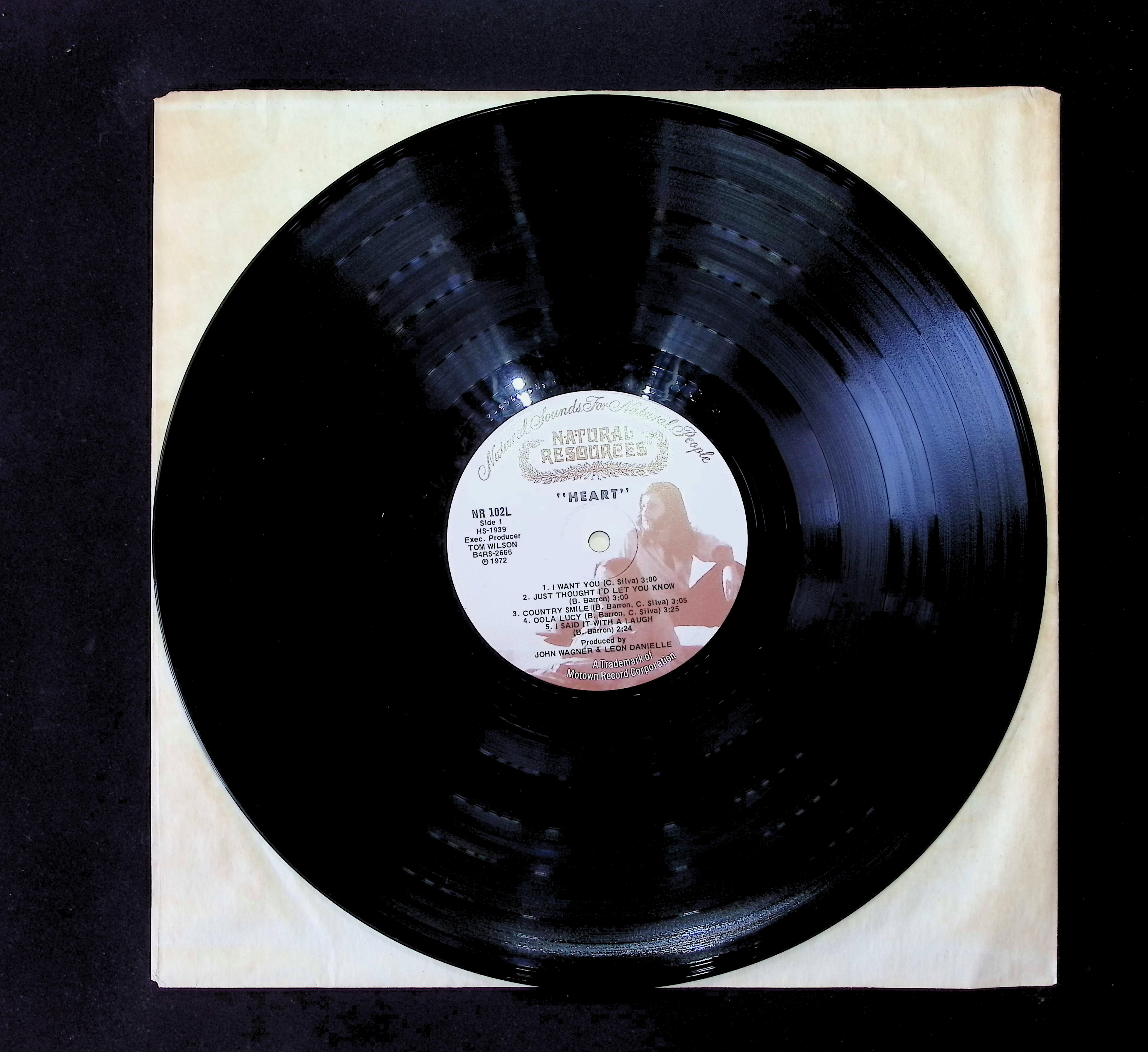  Heart 1972 LP NR102L Rock 1972 LP NR102L Pop Rock — image 3