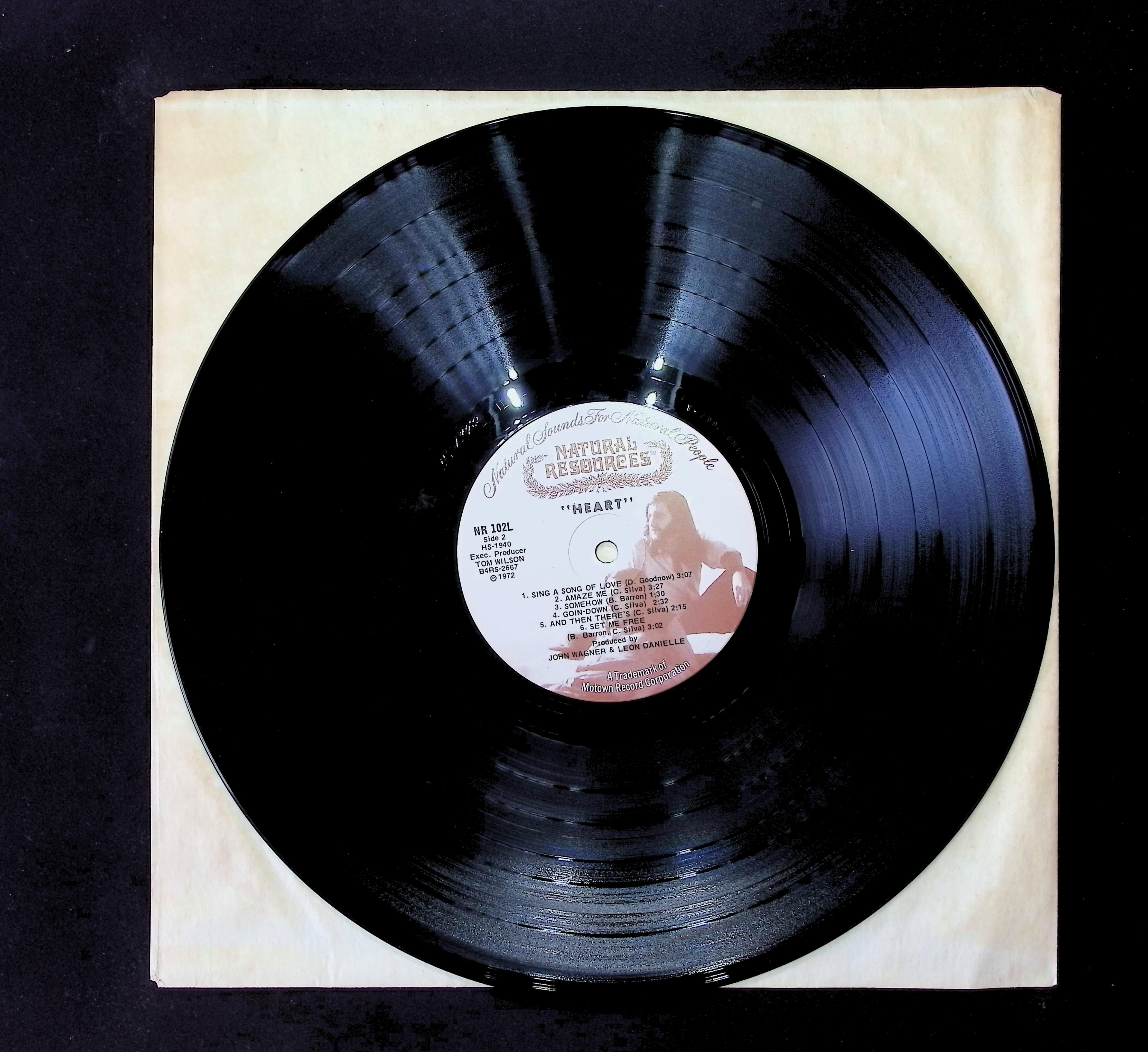  Heart 1972 LP NR102L Rock 1972 LP NR102L Pop Rock — image 5