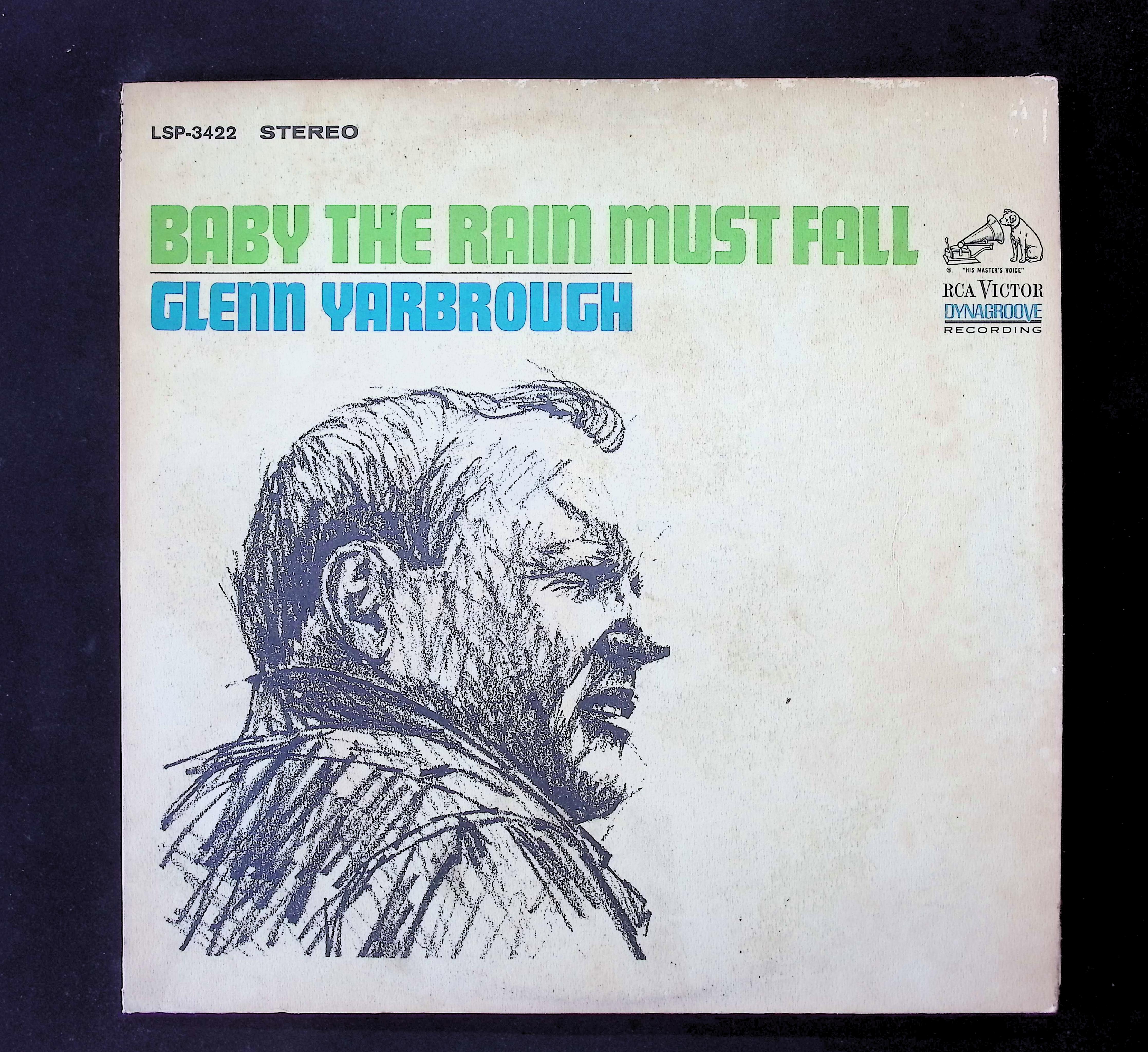 Glenn Yarbrough Baby The Rain Must Fall 1965 LP LSP 3422 Jazz